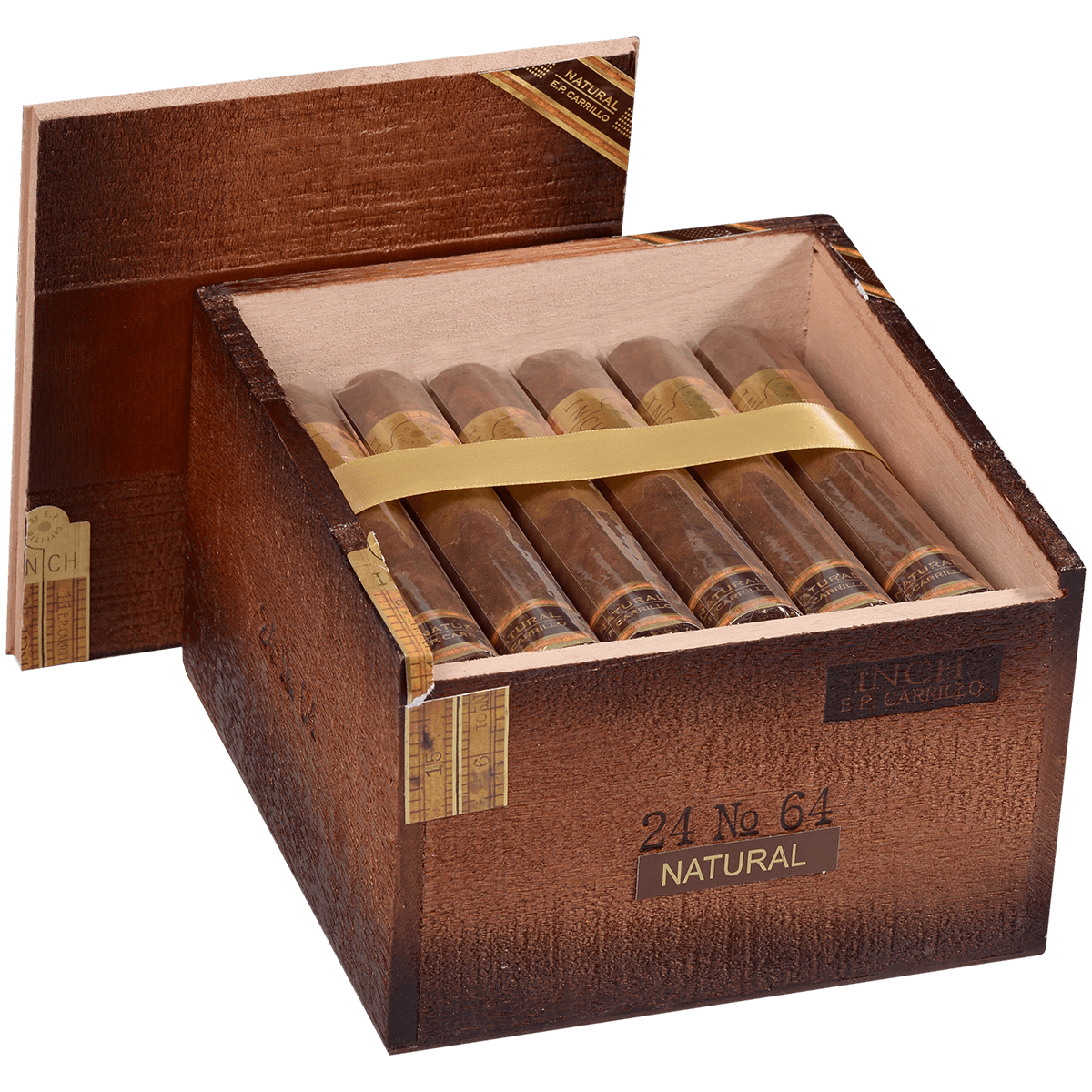 Ep Carillo Inch By Ep Carrillo Natural No.64 24 Ct. Box 6.12X64