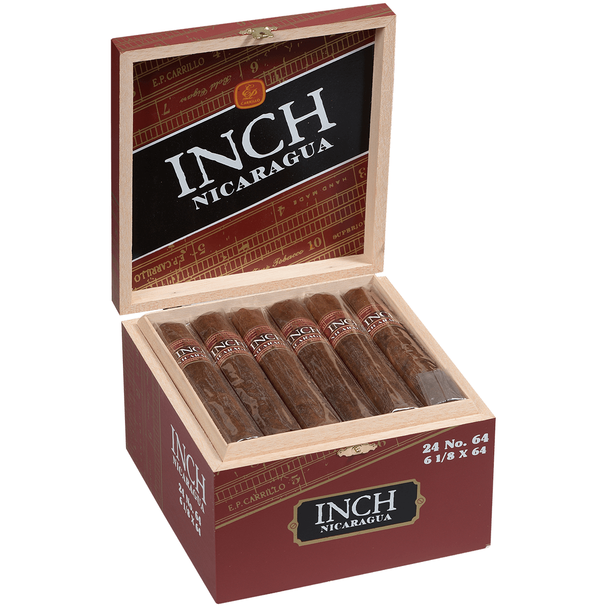 Ep Carillo Inch By Ep Carillo No. 64 Nicaragua 6.125X64 24Ct Box