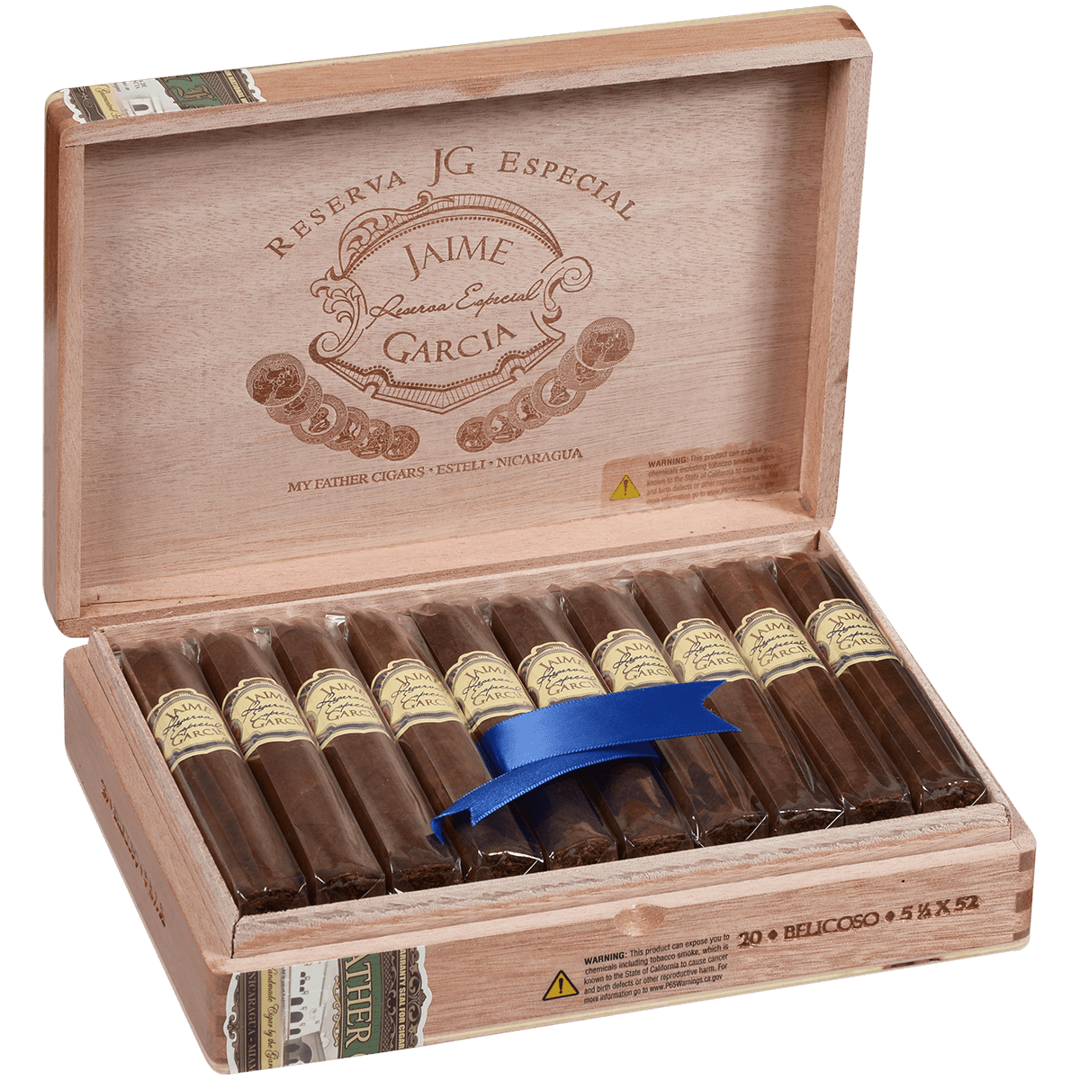Jaime Garcia Reserva Especial Belicoso 20 Ct. Box 5.50X52