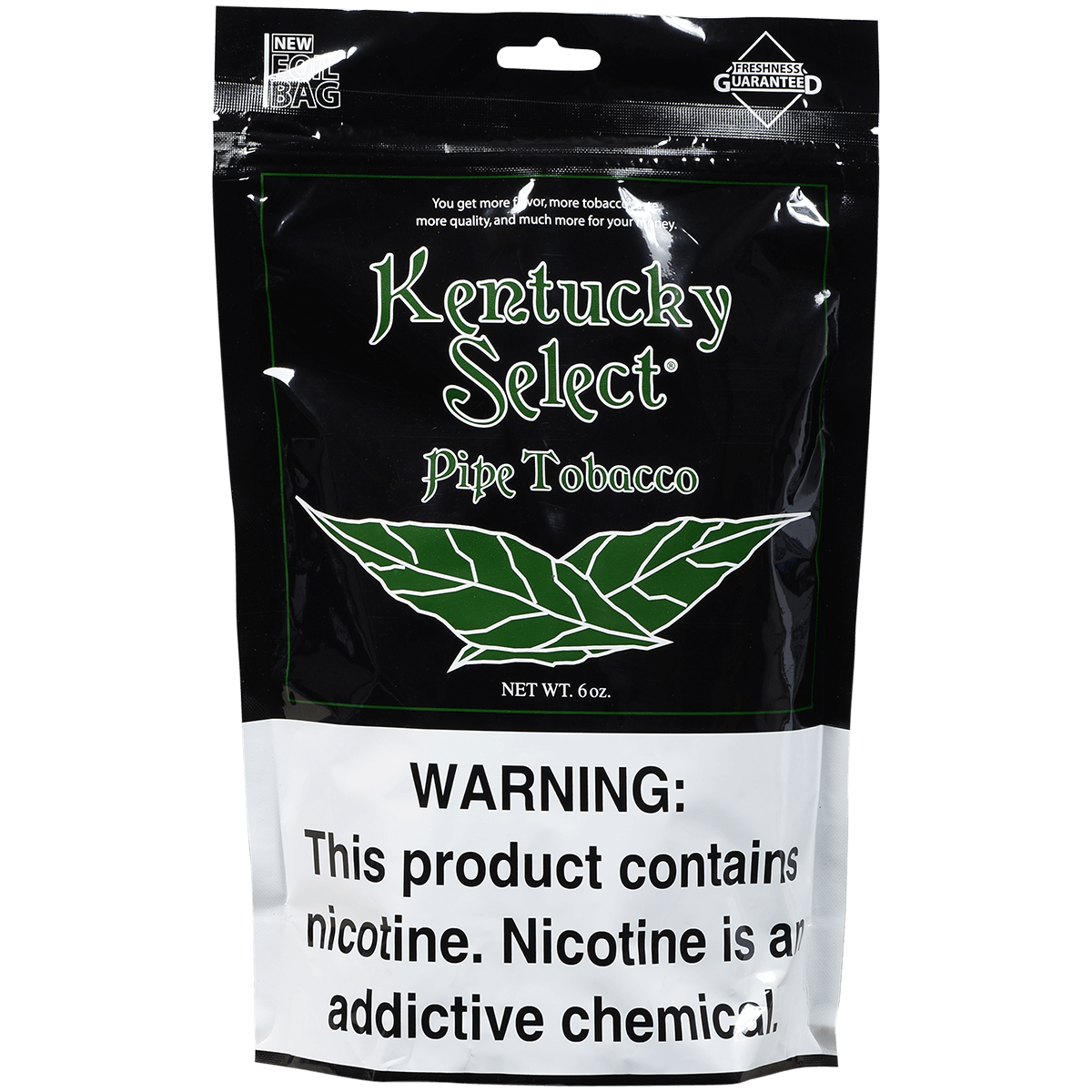 Kentucky Select Pipe Tobacco Green Menthol 6 Oz. Bag