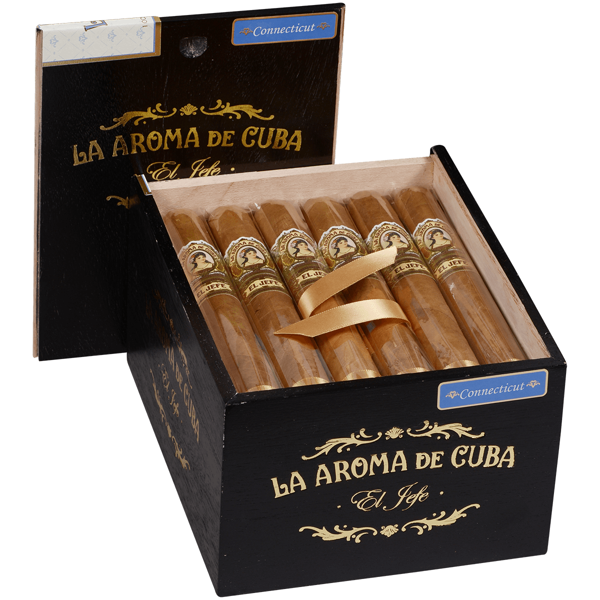 La Aroma De Cuba Connecticut El Jefe 24 Ct Box 7X58