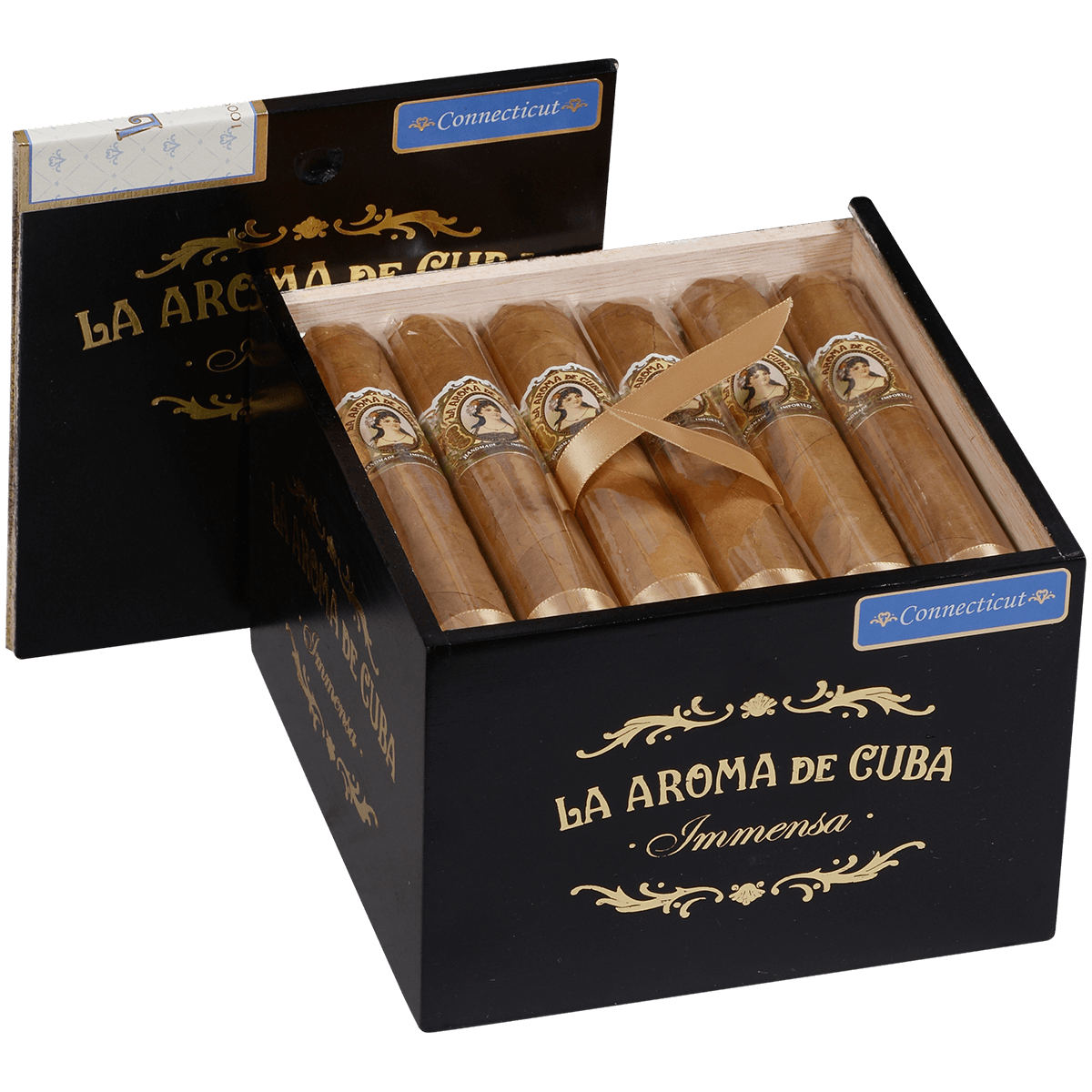 La Aroma De Cuba Connecticut Immensa 24 Ct Box 5.75X60