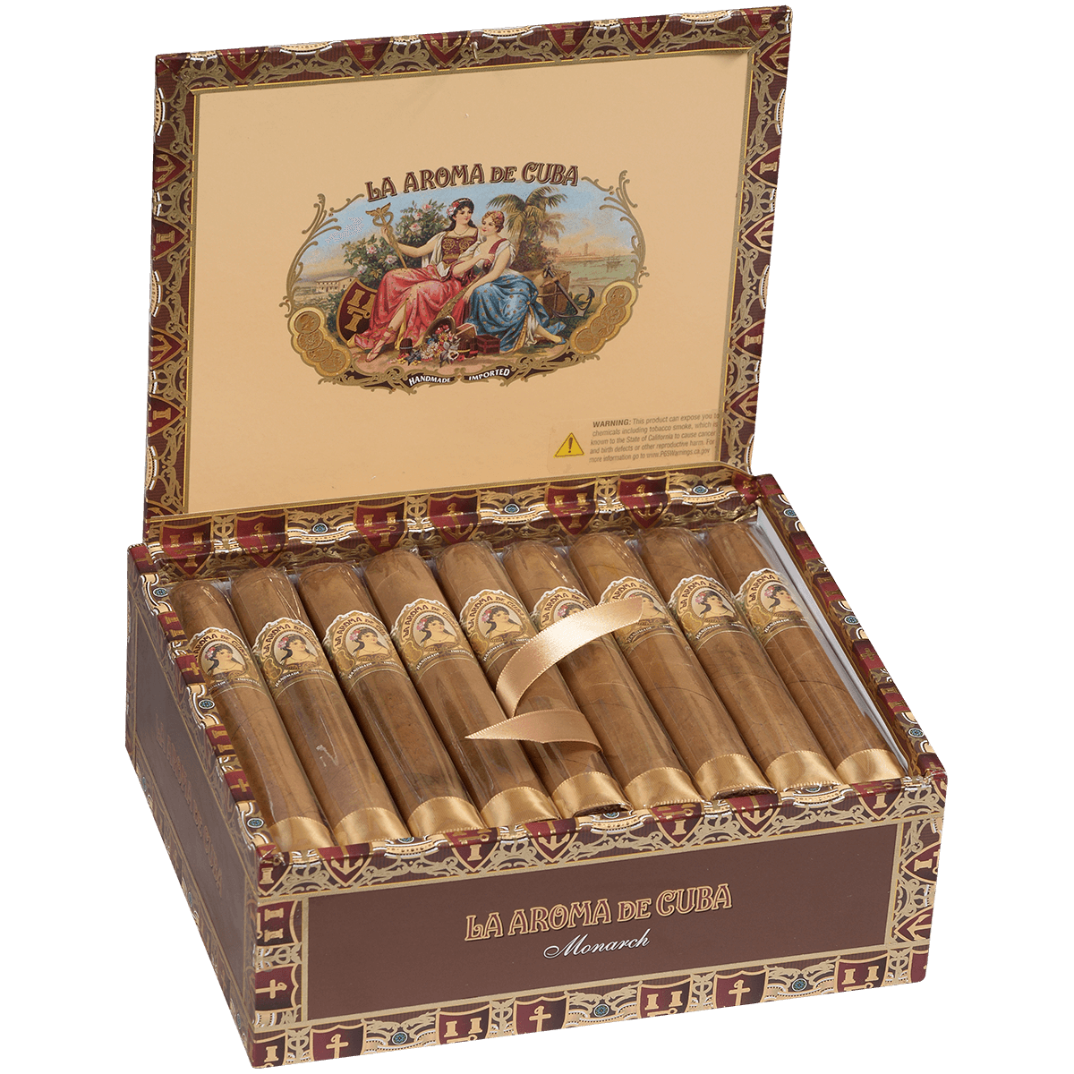 La Aroma De Cuba Connecticut Monarch 25 Ct Box 6X52
