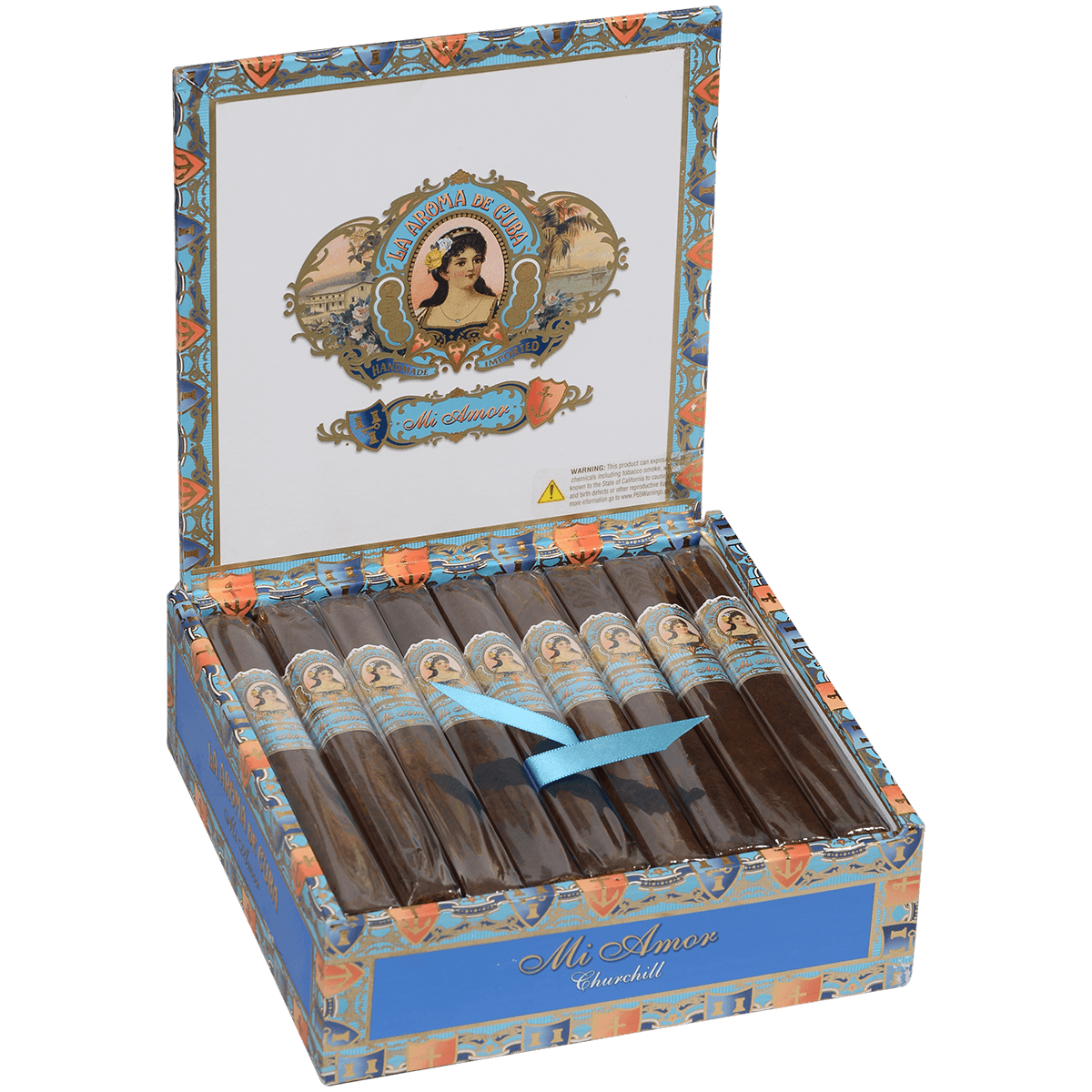 La Aroma De Cuba Mi Amor Churchill 25 Ct. Box 7.00X50