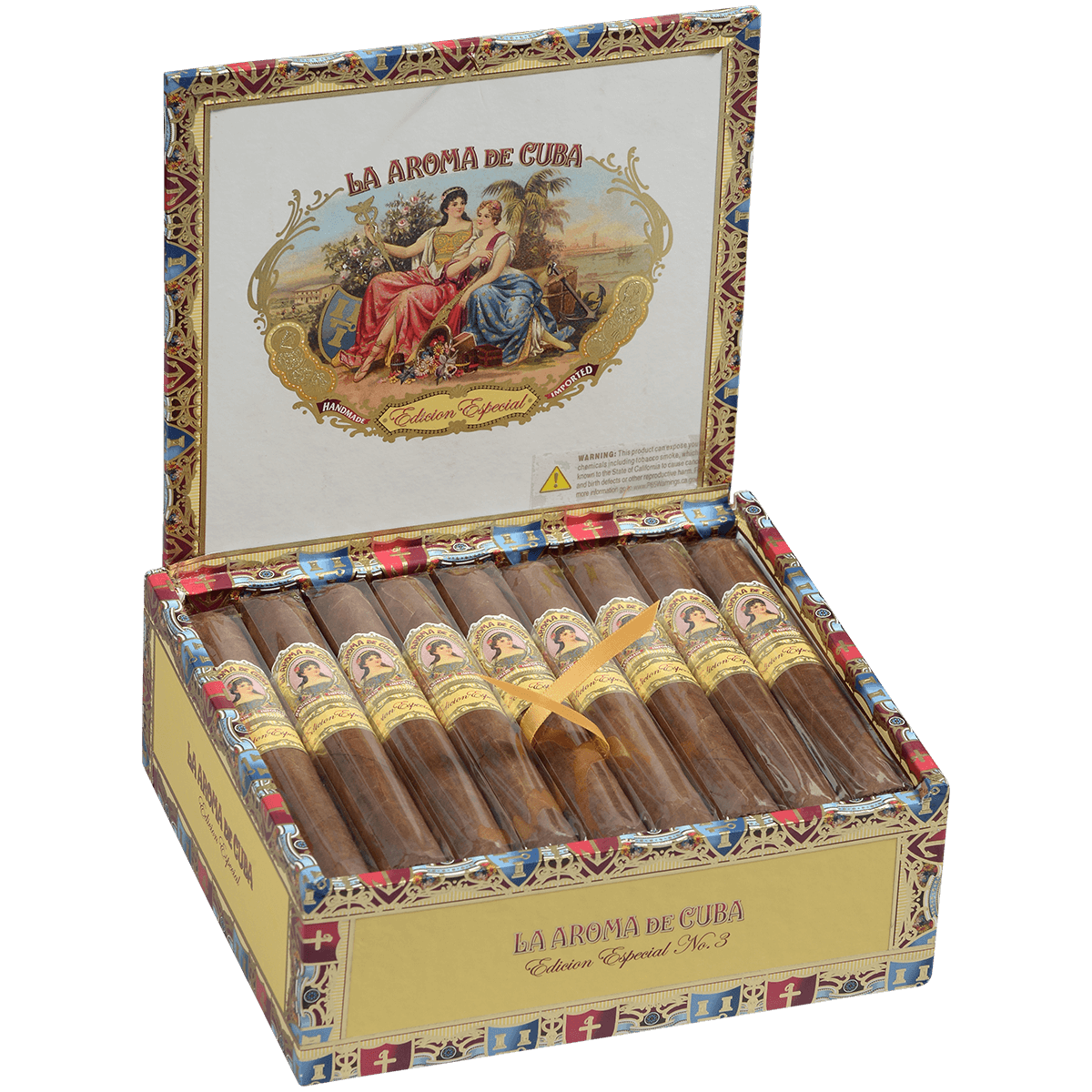 La Aroma De Cuba Edicion Especial No. 3 25 Ct. Box 6.00X50