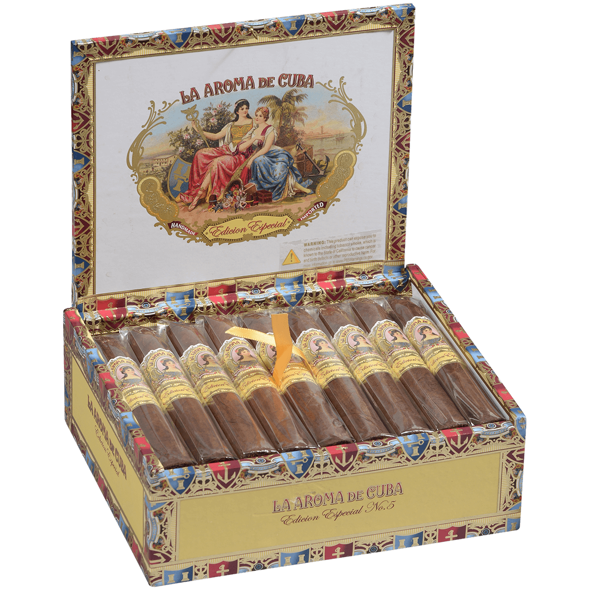 La Aroma De Cuba Edicion Especial No. 5 Belicoso 25 Ct. Box 5.50X52