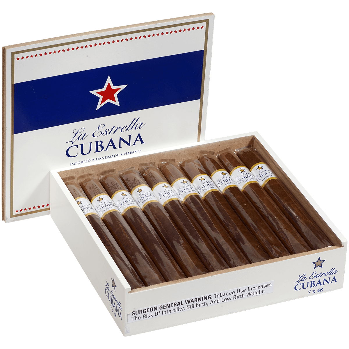 La Estrella Cubana Habano Churchill 20 Ct. Box 7.00X48