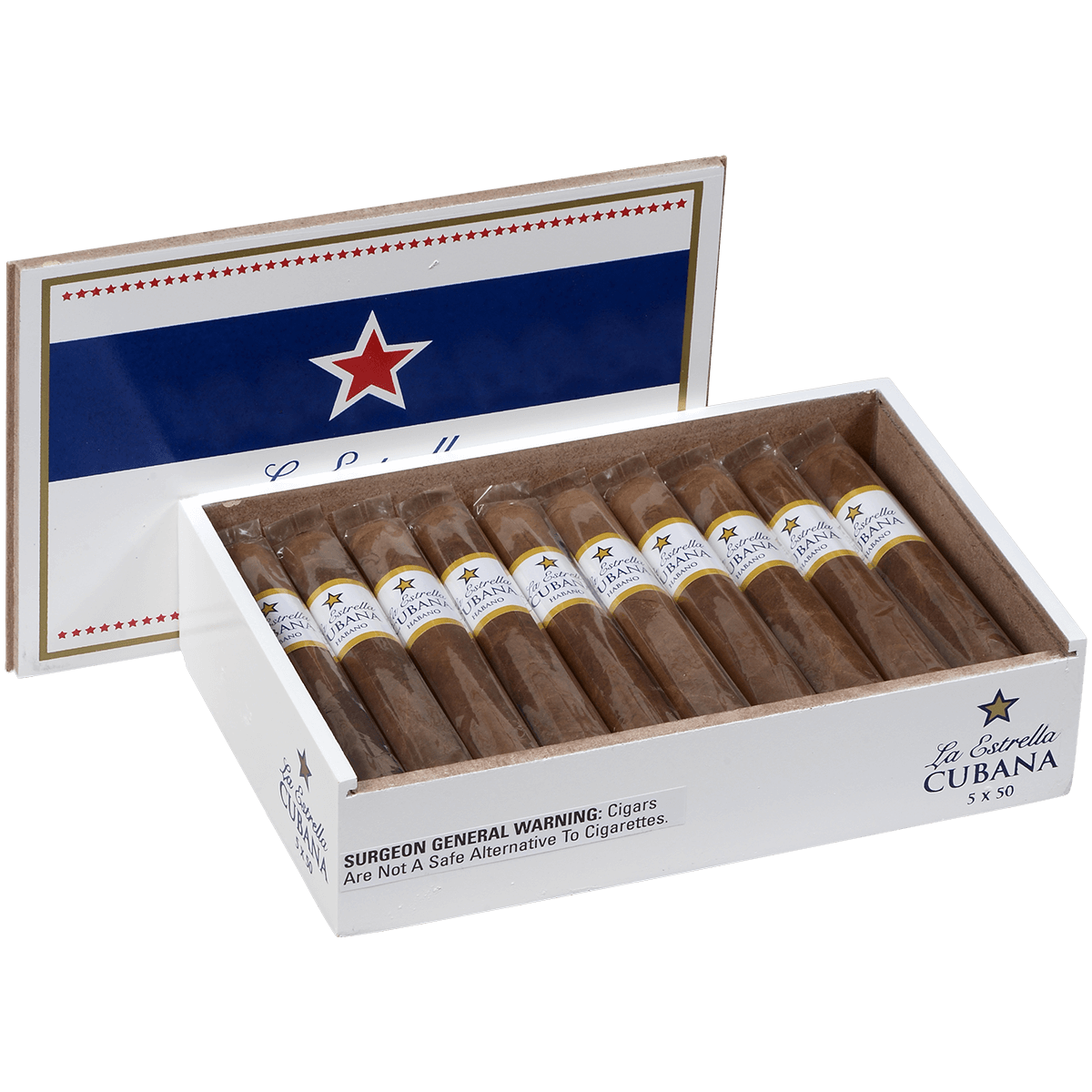 La Estrella Cubana Habano Robusto 20 Ct. Box 5.00X50