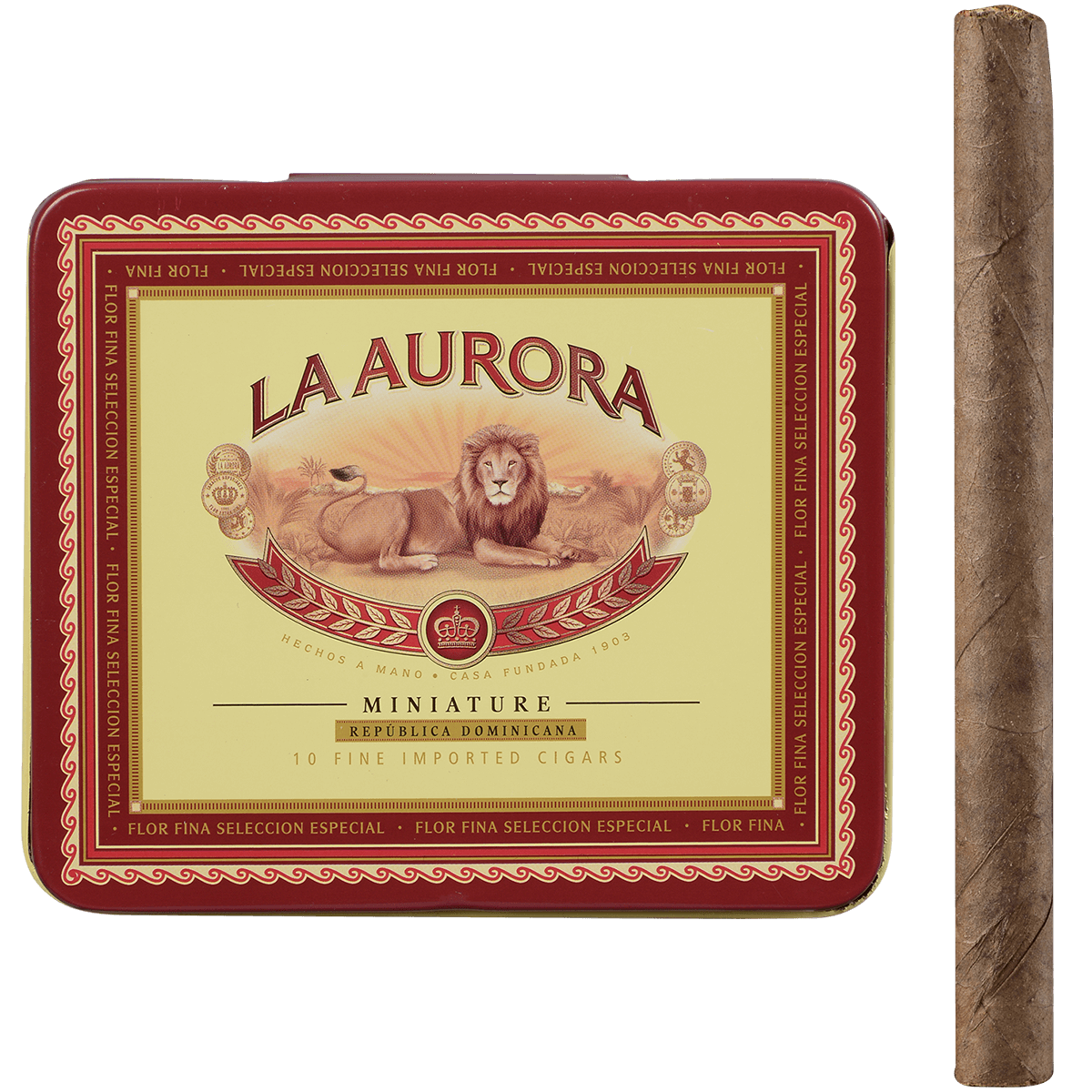 La Aurora Miniature Tin 3.16X22 5/10 Boat Of 5