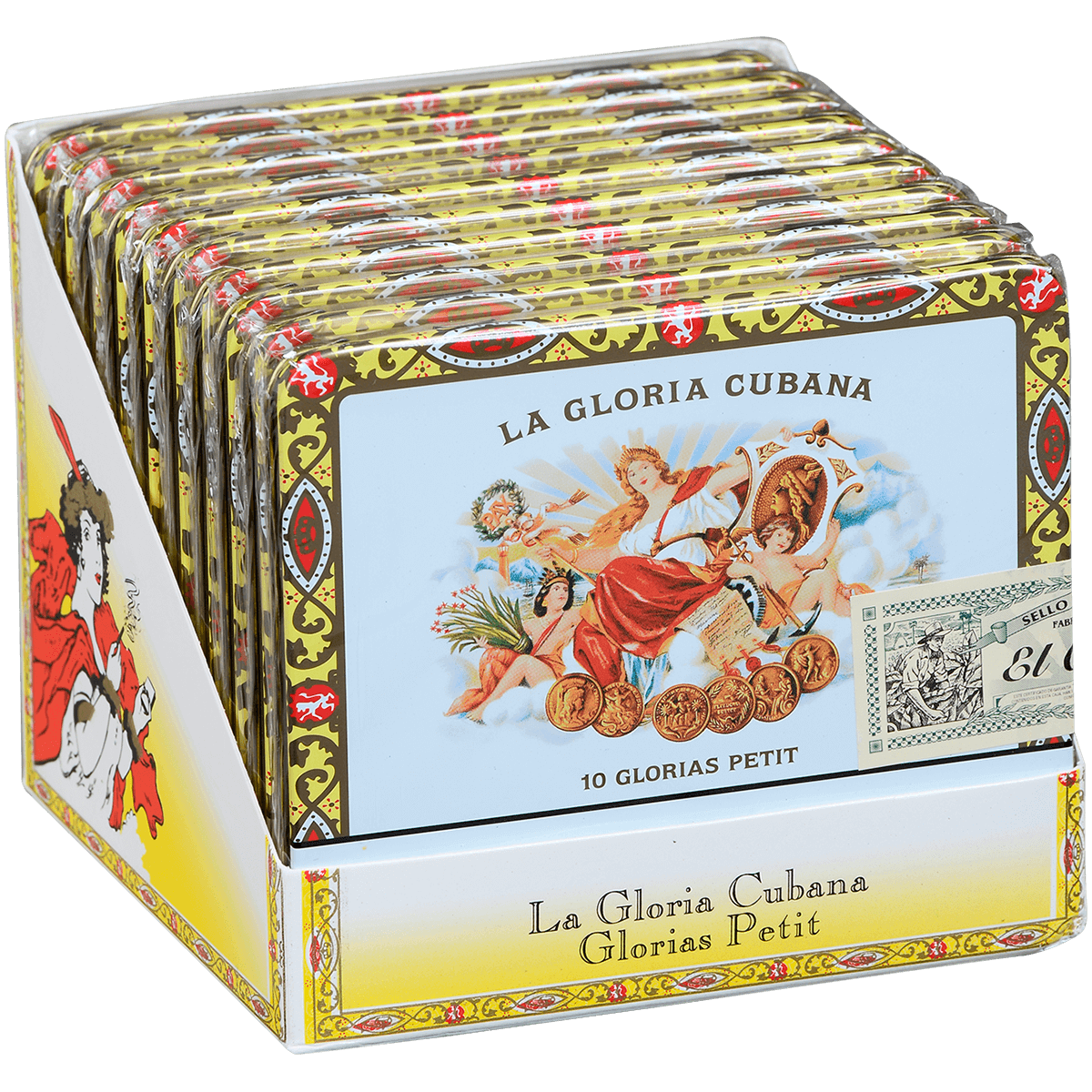 La Gloria Cubana Petit Natural 10/10 Packs 4.31X32