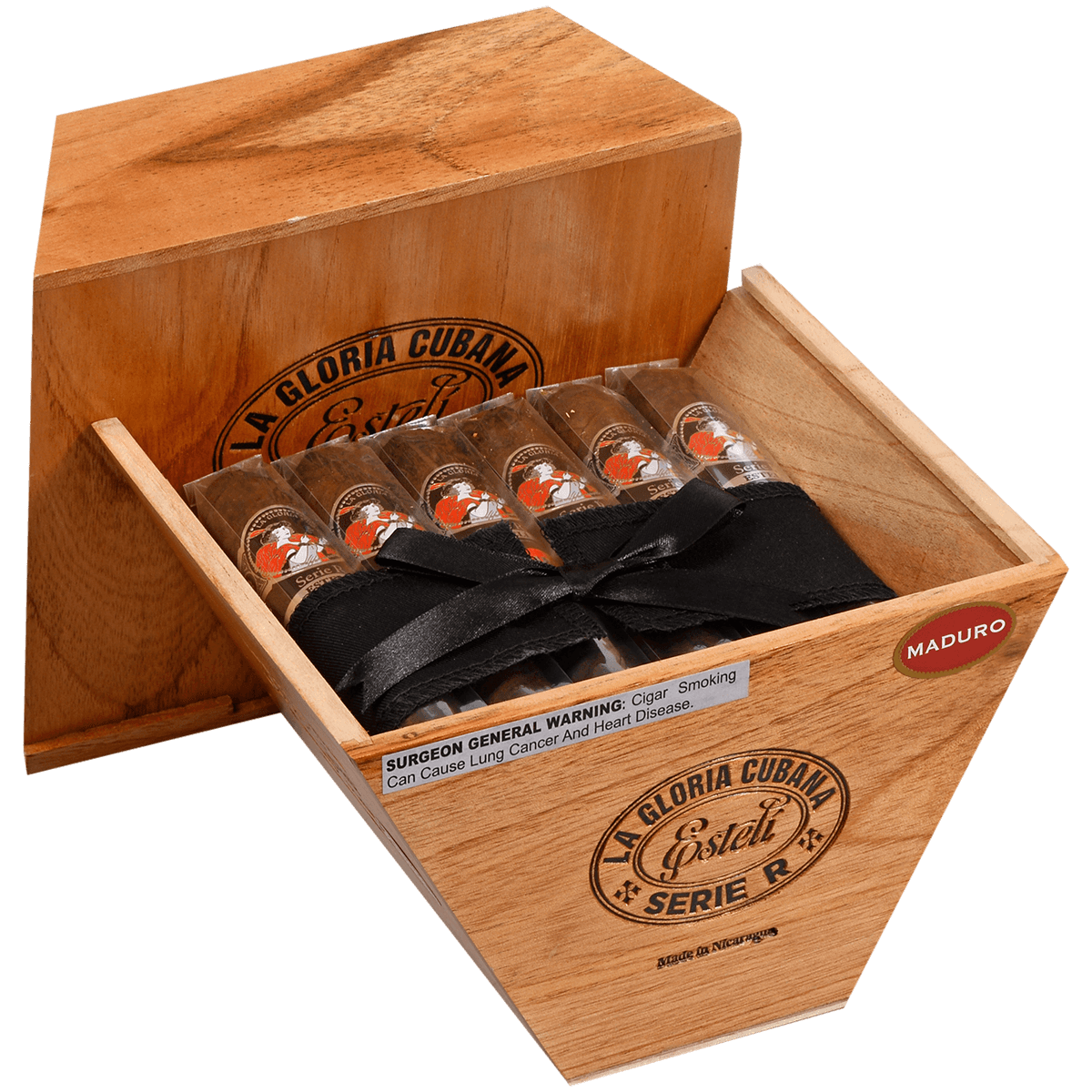 La Gloria Cubana Serie R Esteli Maduro No. Sixty 18 Ct. Box 6.00X60