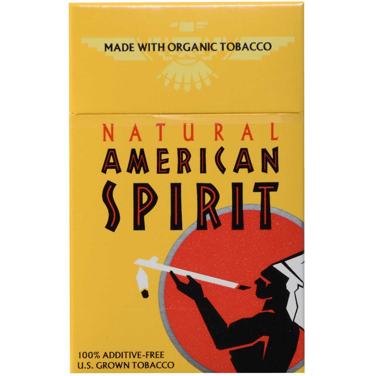Lip_American Spirit Organic Mellow Taste Gold Hard Pack