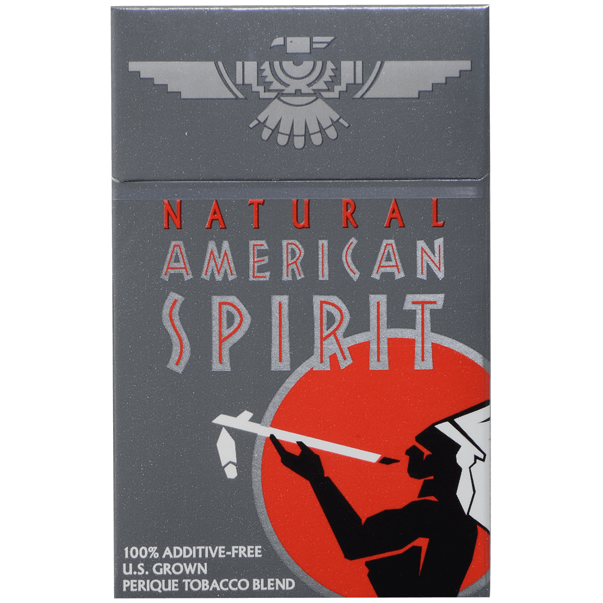 Lip_American Spirit Perique Rich Taste Gray Hard Pack