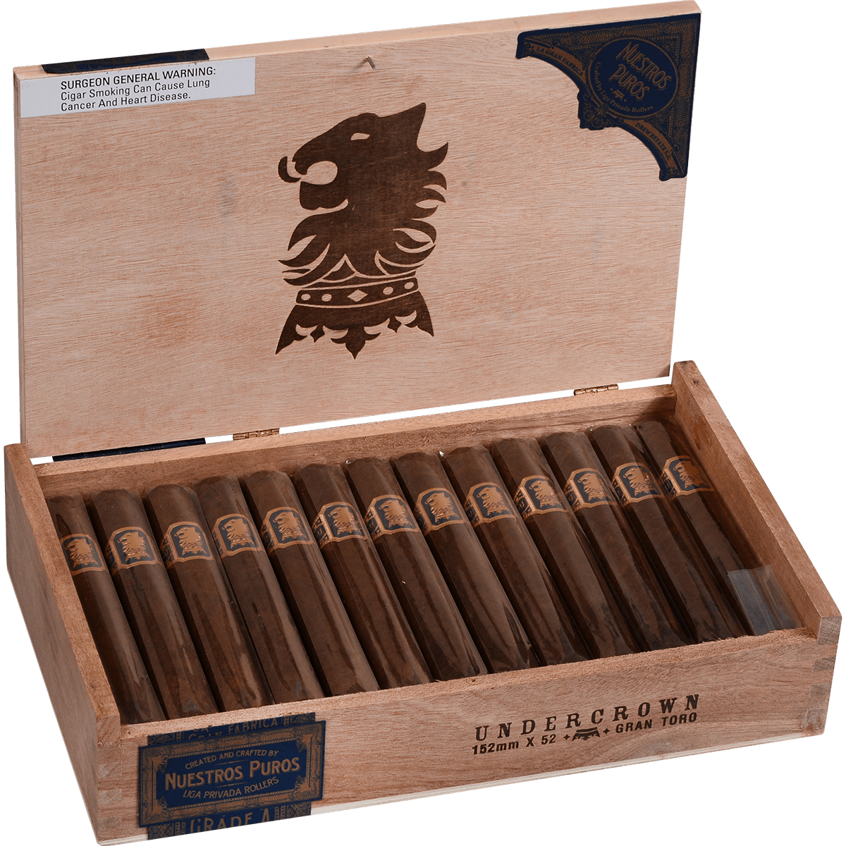 Undercrown Maduro Gran Toro 25 Ct. Box 6.00X52