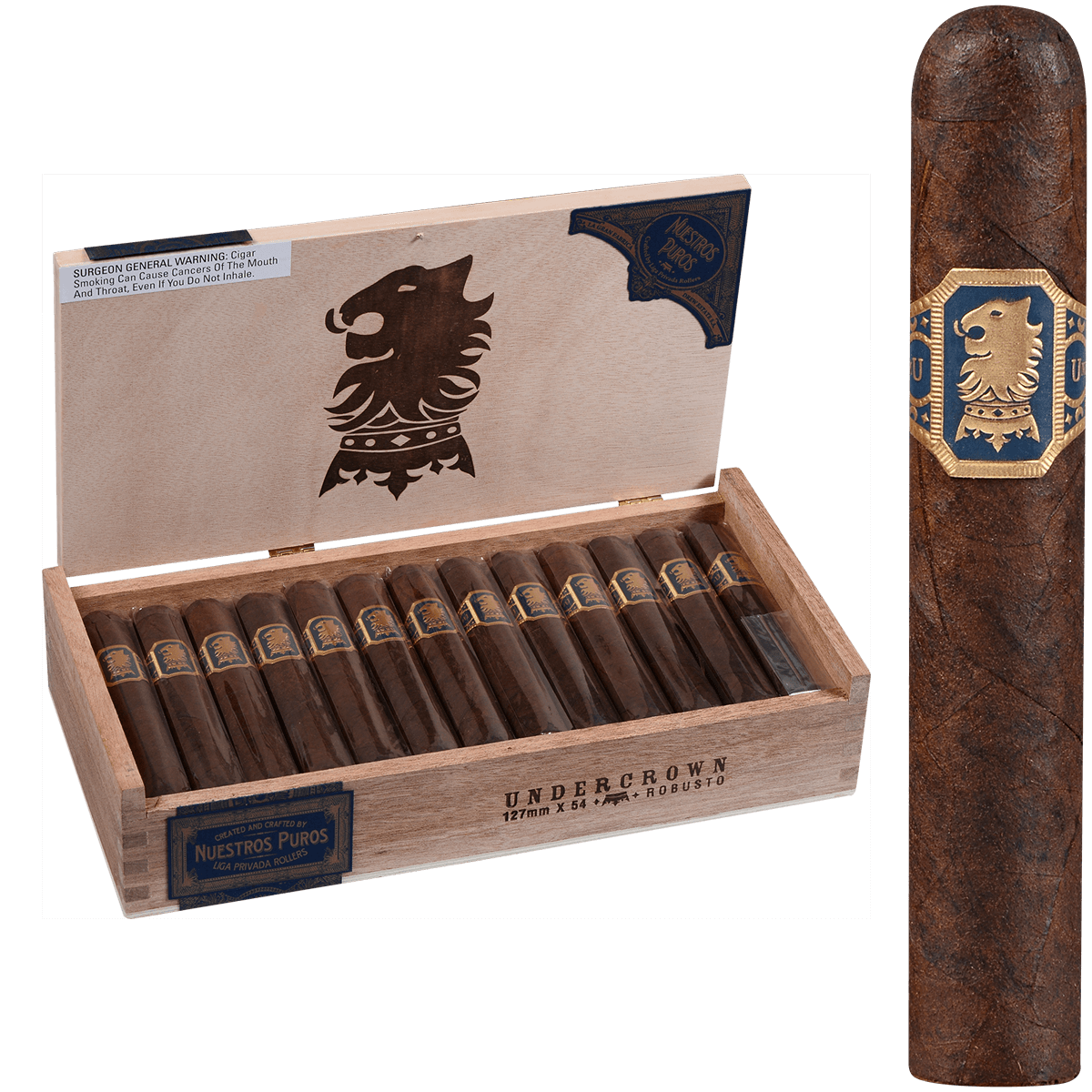 Undercrown Maduro Robusto 25 Ct. Box 5.00X54