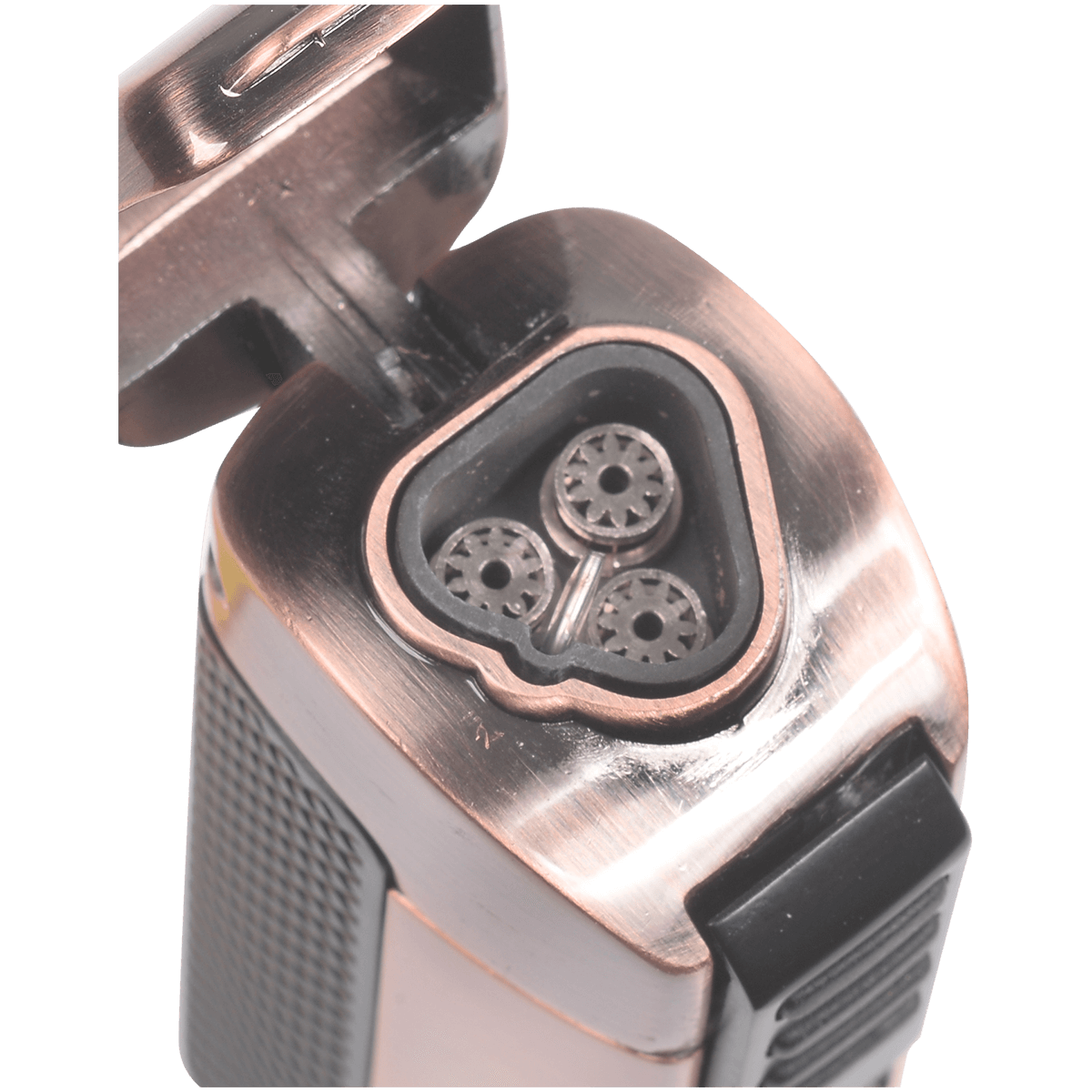 Lighter Lotus Ceo Triple Torch Copper Black