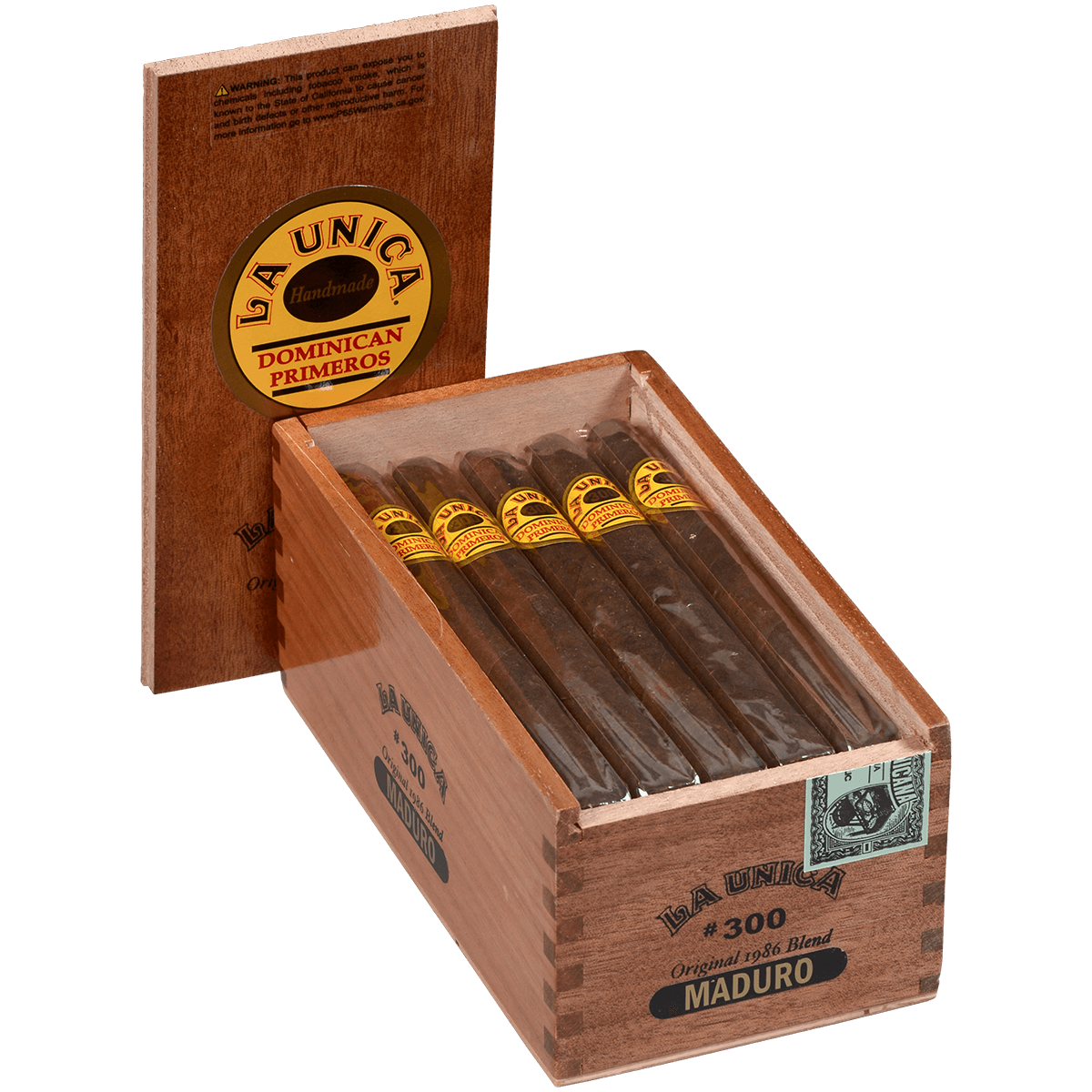 La Unica #300 Maduro 20 Ct. Box 6.75X45