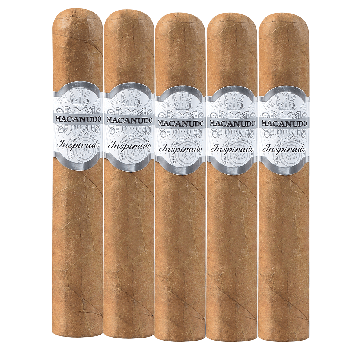 PROMO MACANUDO INSPIRADO WHITE ROBUSTO 5 PACK 5.50X50