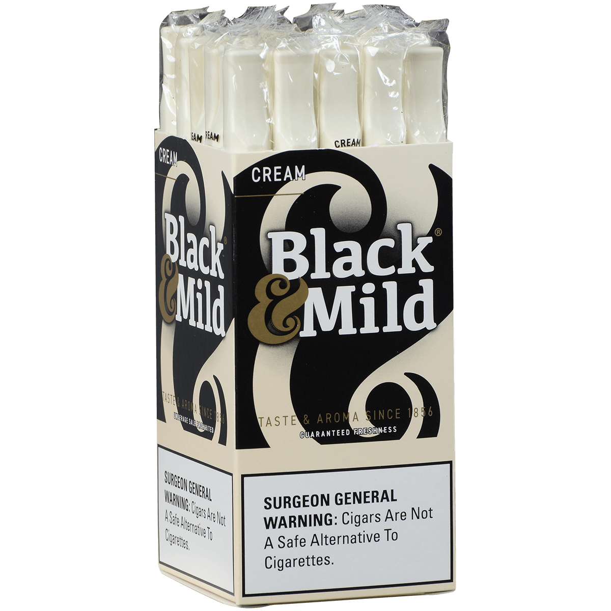 Middleton'S Black & Mild Cream 25 Ct. Upright 5.00X30
