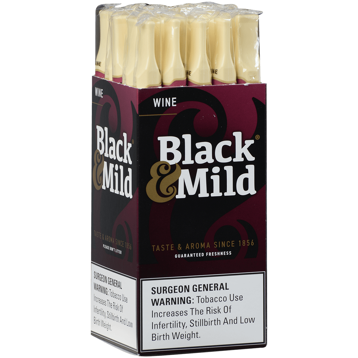 Middleton'S Black & Mild Wine 25 Ct. Upright 5.00X30