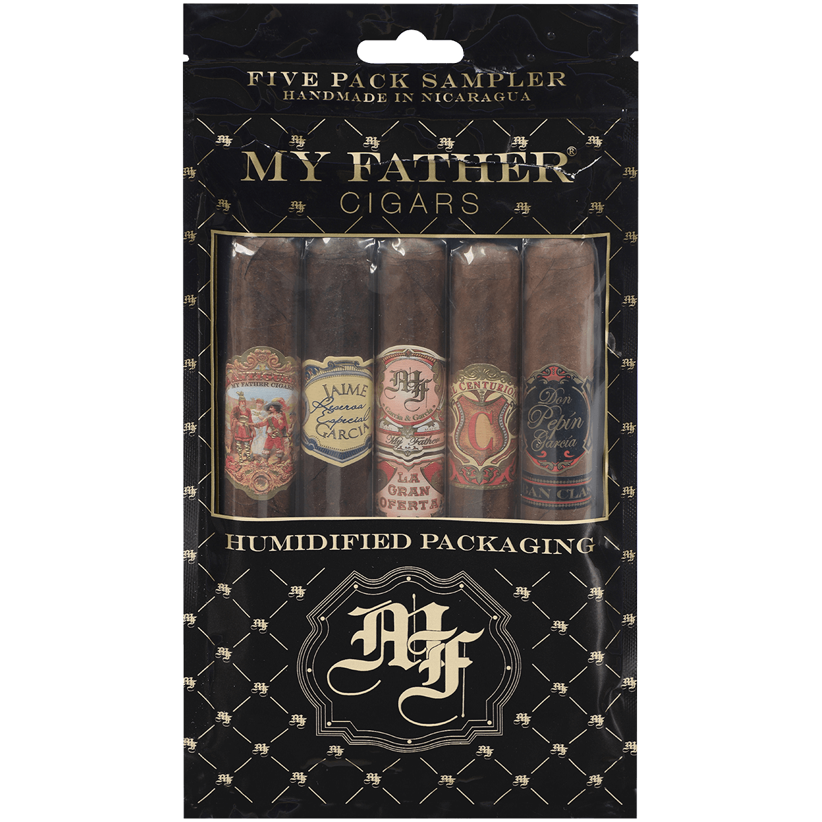 My Father Assorted Humidified Bag 25 Ct. (5/5) Pack 6.00 X 50