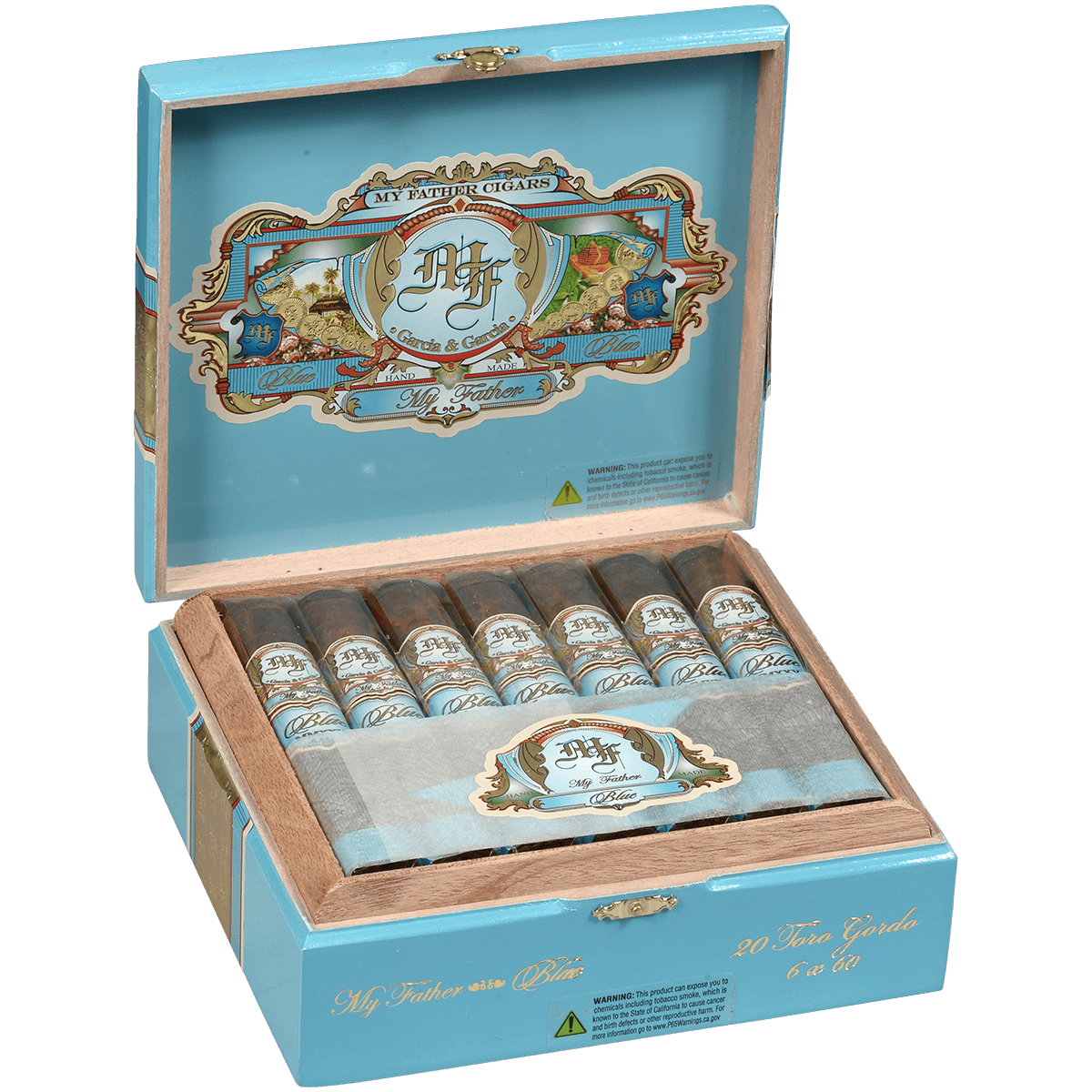 My Father Blue Honduras Toro Gordo 20 Ct. Box 6.00X60