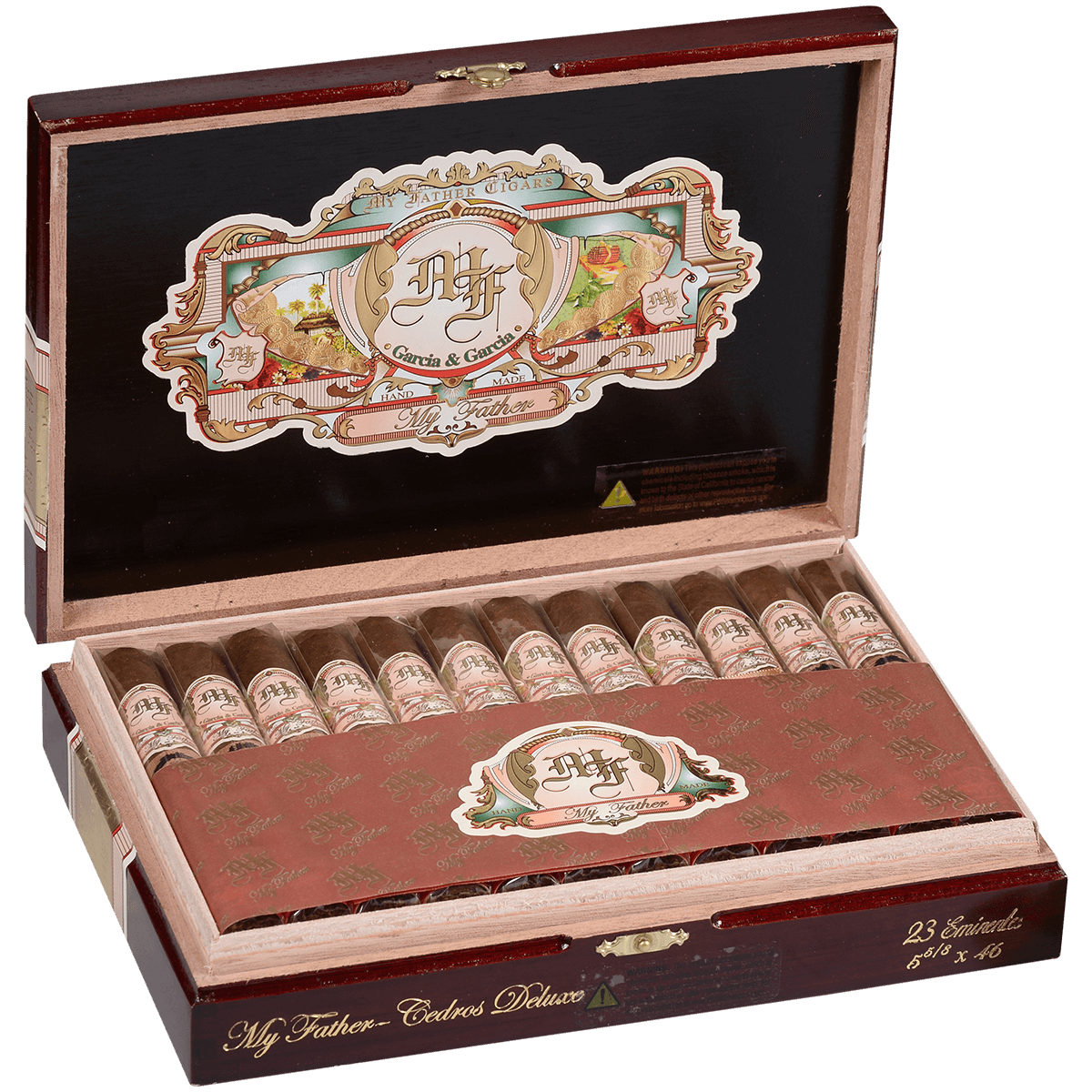 My Father Cedros Deluxe Eminentes 23 Ct. Box 5.63X46