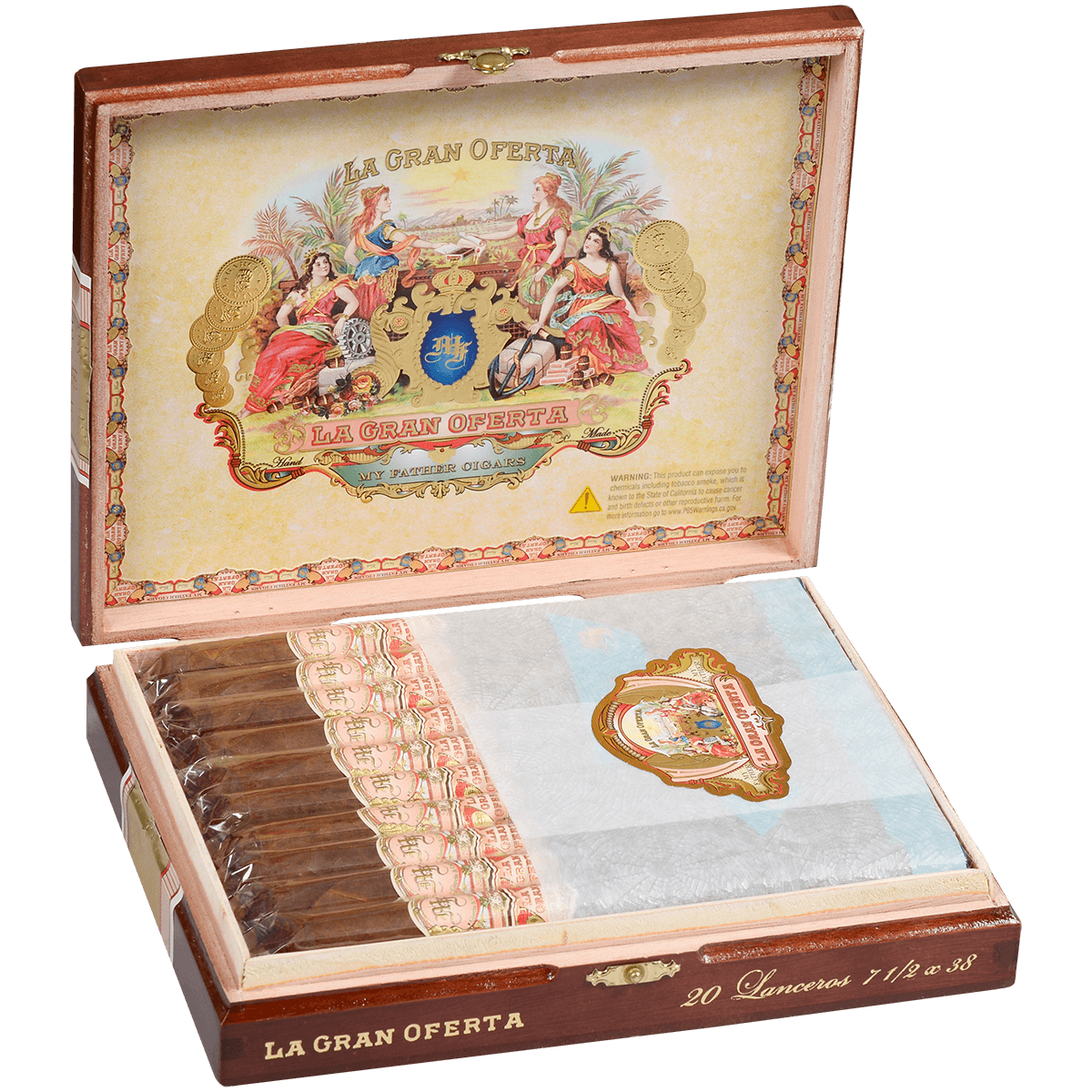 My Father La Gran Oferta Lancero 20Ct Box 7 1/2 X38