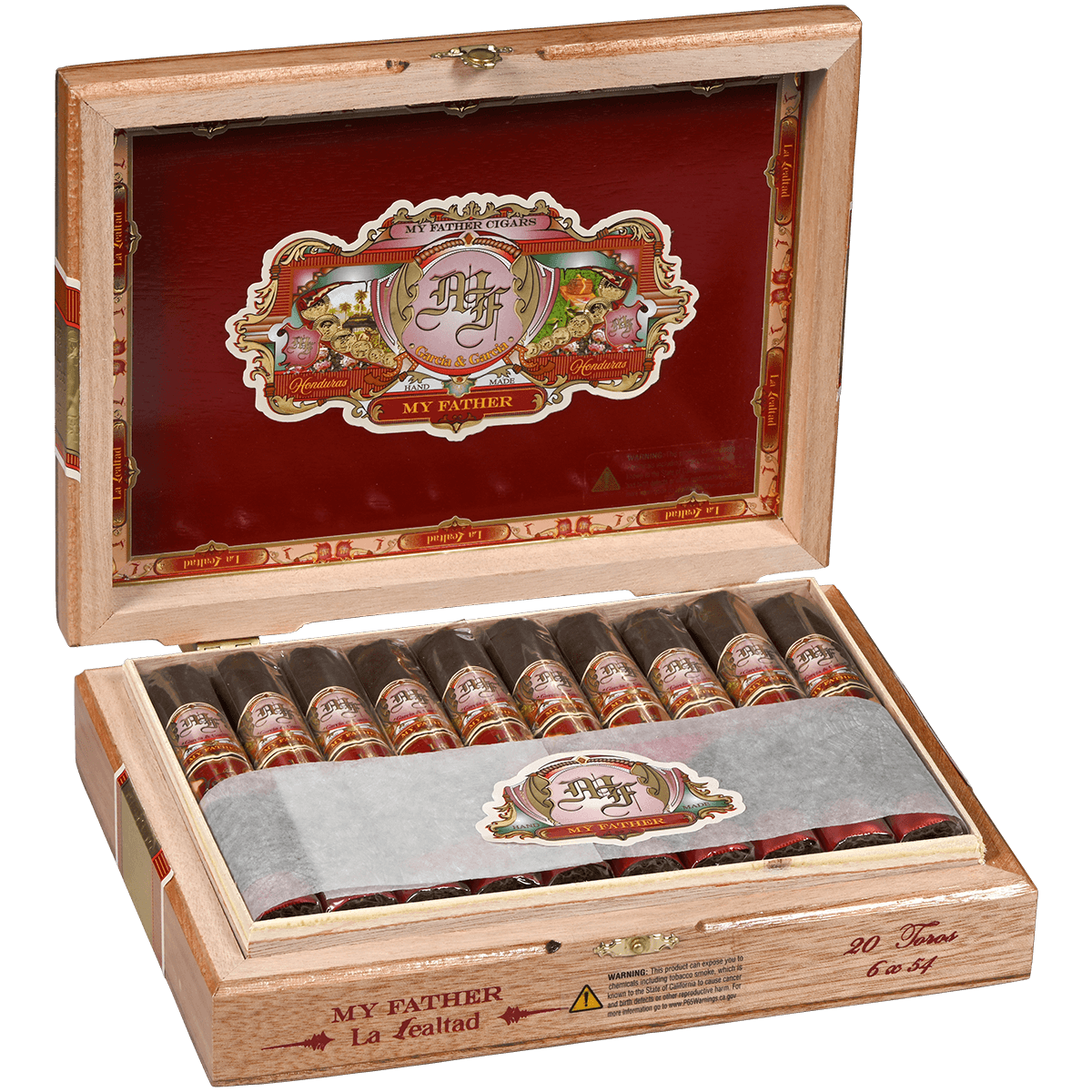 MY FATHER LA LEALTAD HONDURAS TORO 20 CT. BOX 6X52