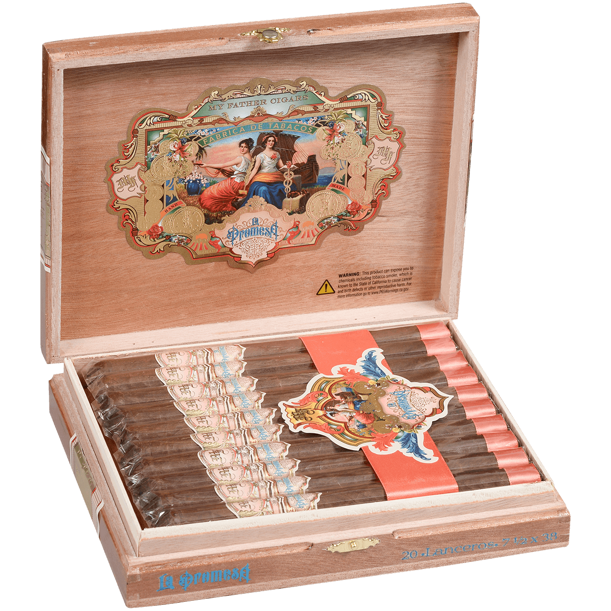 MY FATHER LA PROMESA LANCERO 20CT. BOX 71/2 X 38