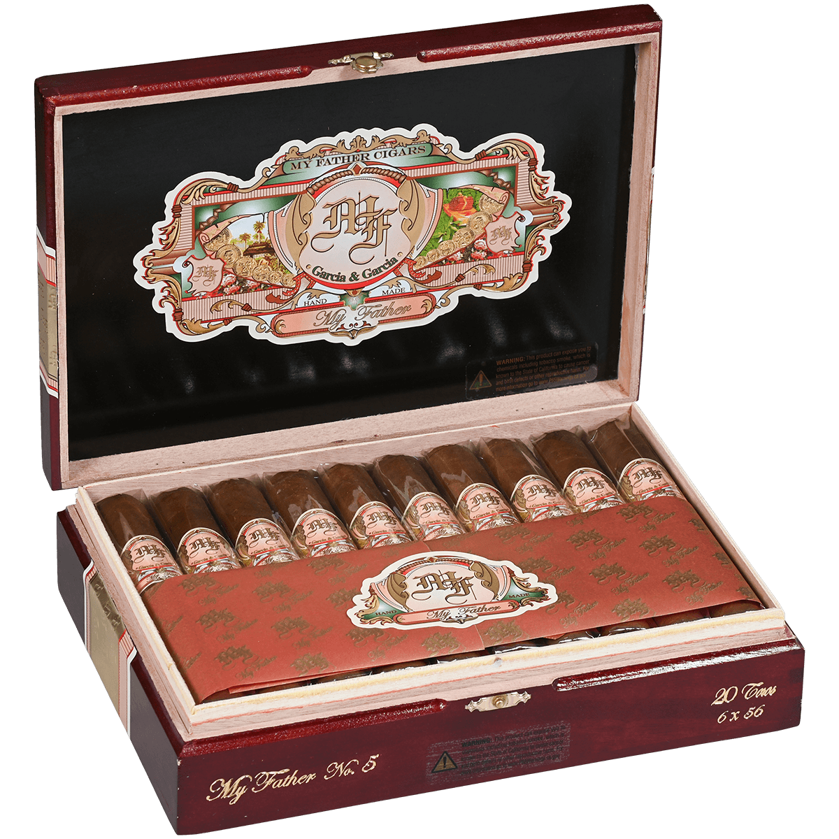 MY FATHER NO. 5 TORO 20 CT. BOX 6.00X56