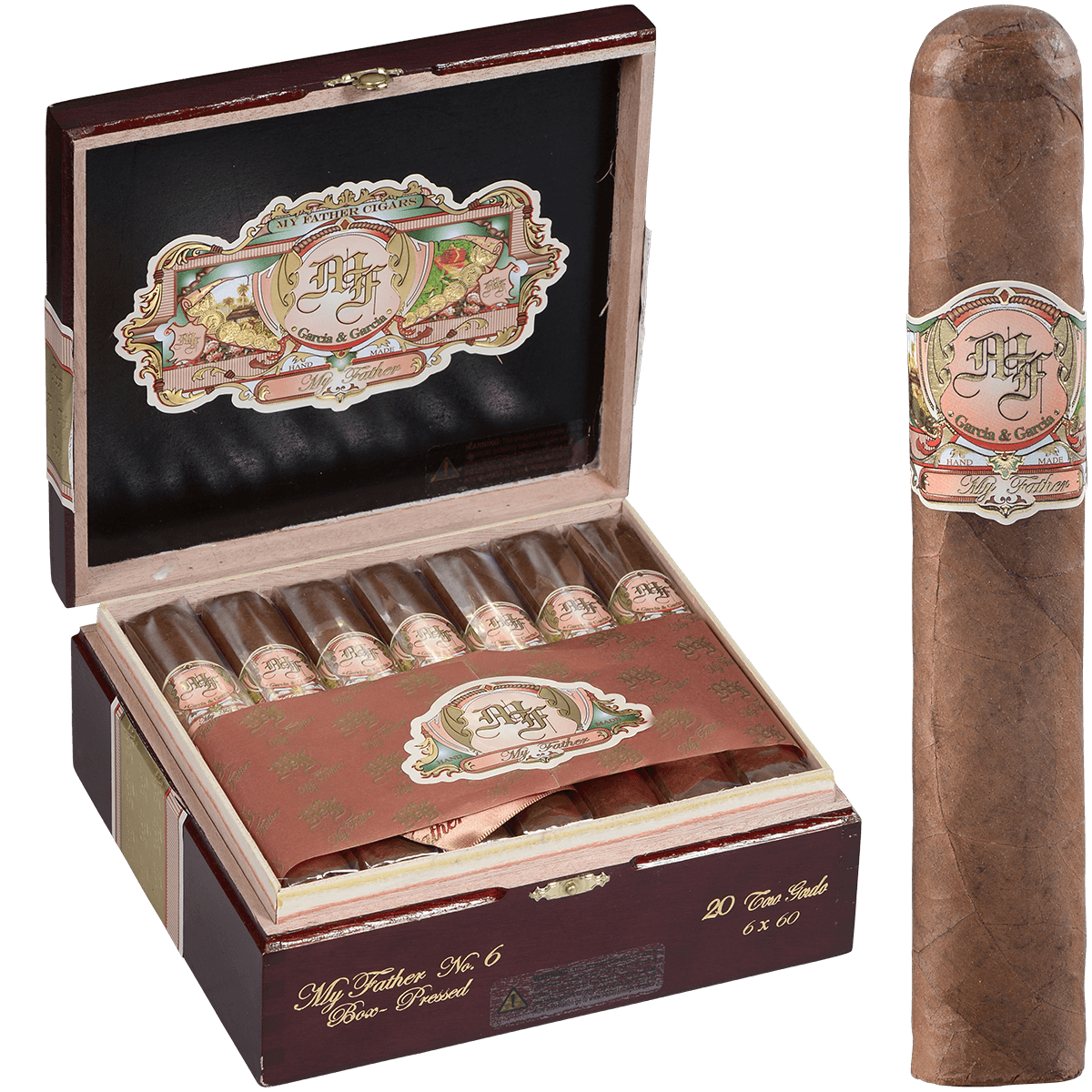My Father No. 6 Toro Gordo Box-Pressed 20 Ct. Box 6.00X60