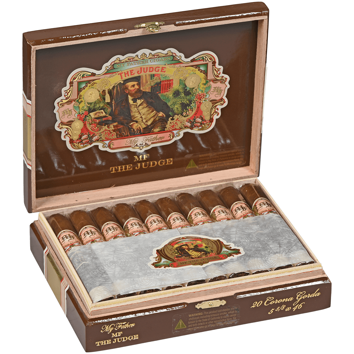 MY FATHER MF THE JUDGE CORONA GORDA 20CT 5 5/8 X46