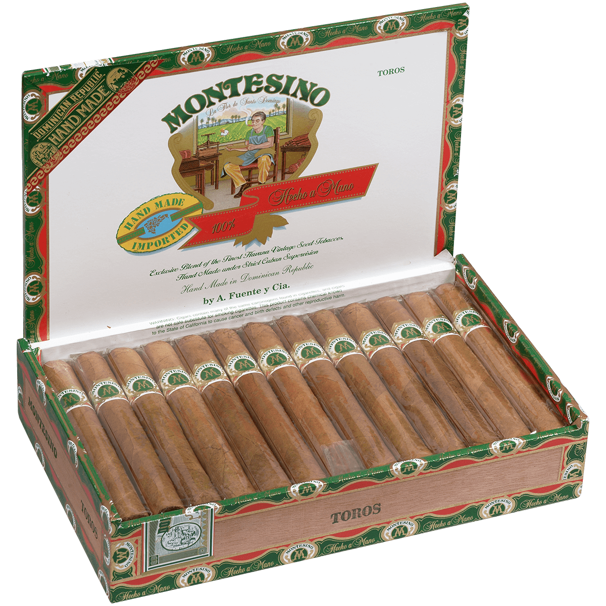 Montesino Toro Natural 25 Ct. Box 6.00X50