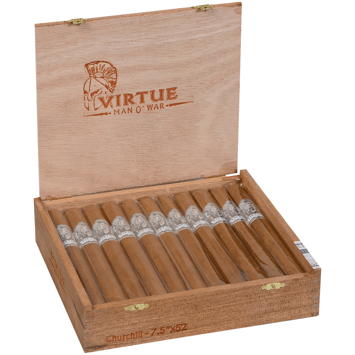 Man O' War Virtue Churchill 22 Ct. Box 7.50X52