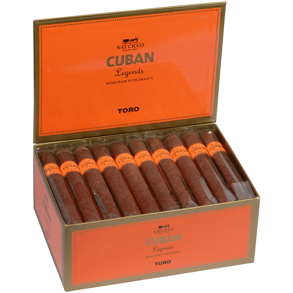 Nat Cicco Cuban Legends Natural Toro 40 Ct. Box 6.00X56