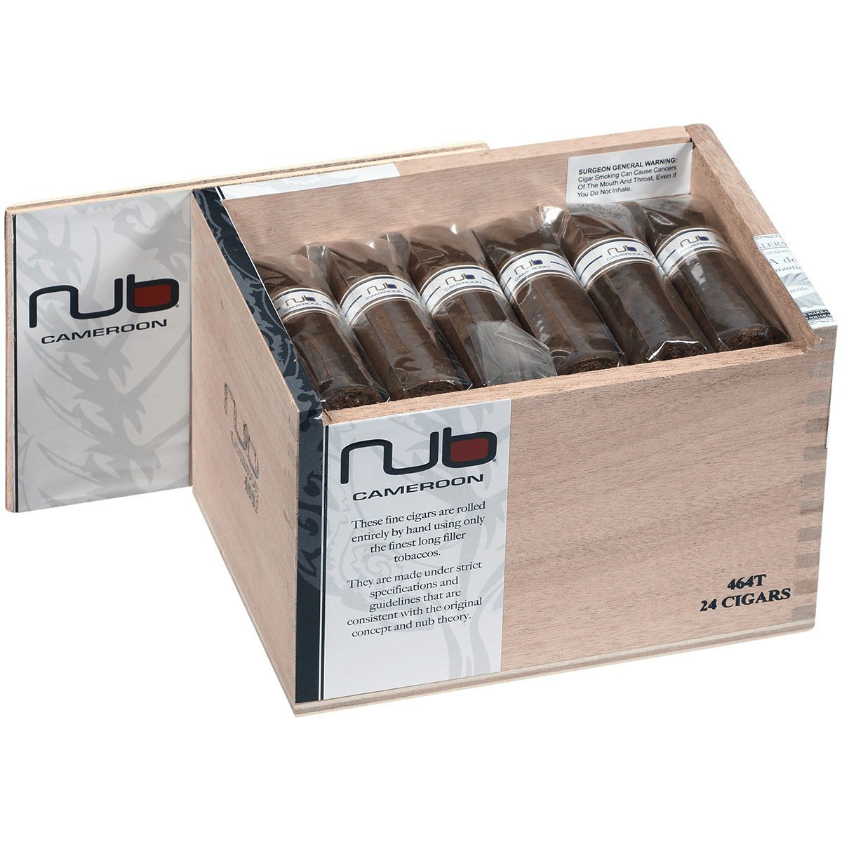 Nub Cameroon 464 Torpedo 24 Ct. Box 4.00X64