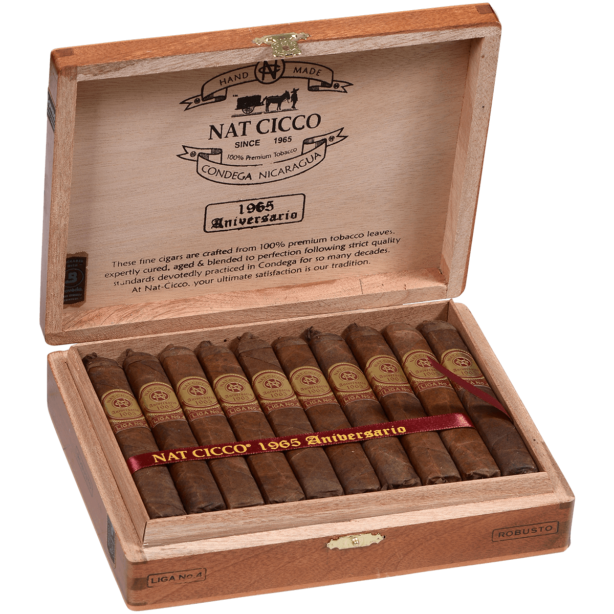 Nat Cicco Aniversario Robusto 20 Ct. Box 5.00X52
