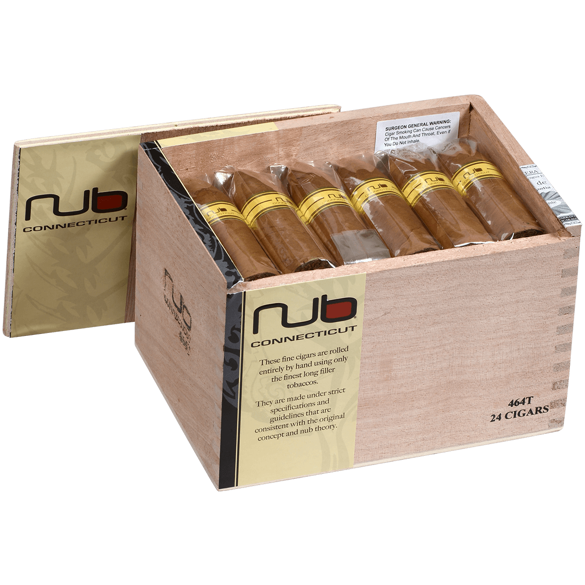 Nub Connecticut 464 Torpedo 24 Ct. Box 4.00X64