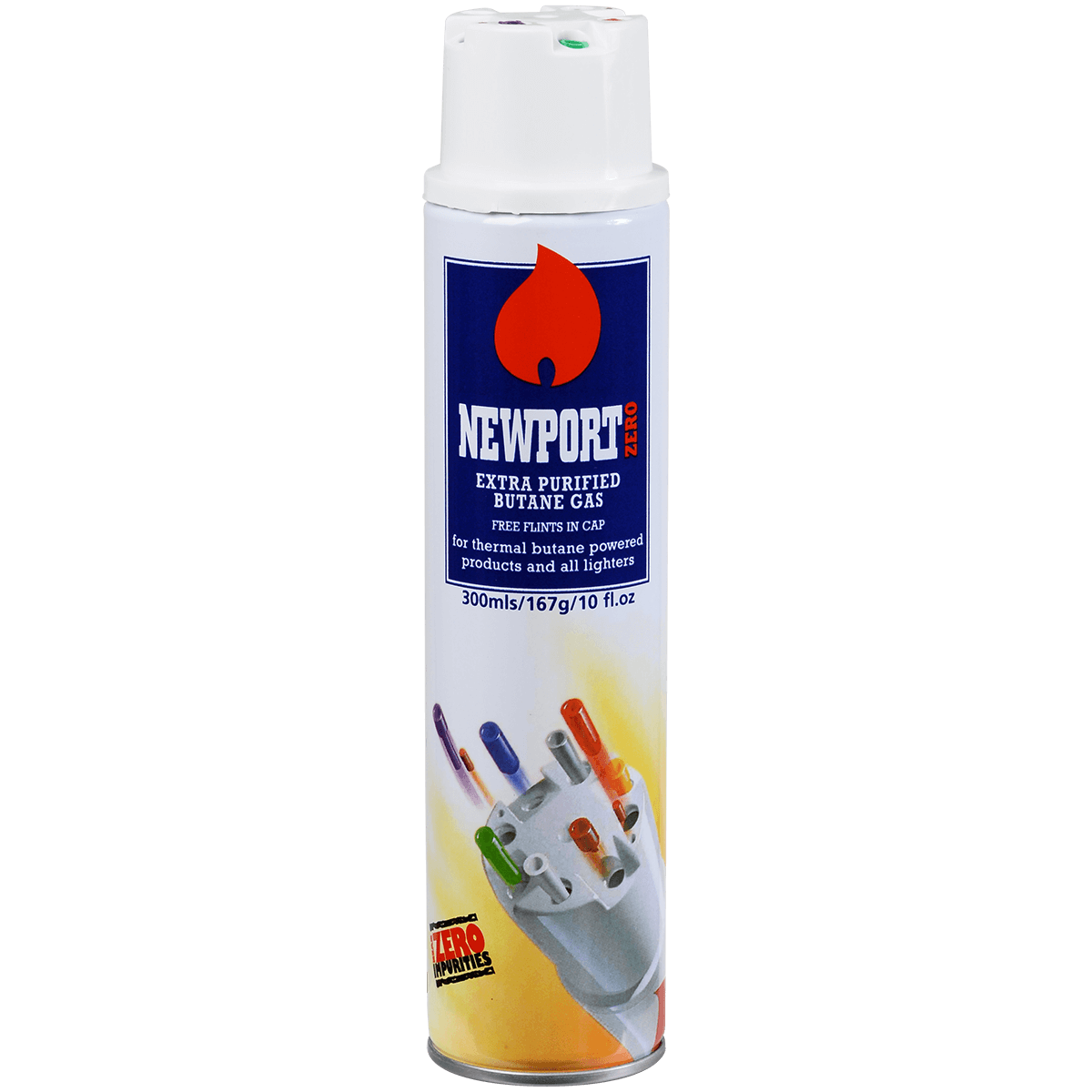 Butane Newport Zero Extra Purified 300Ml 12 Ct. Carton