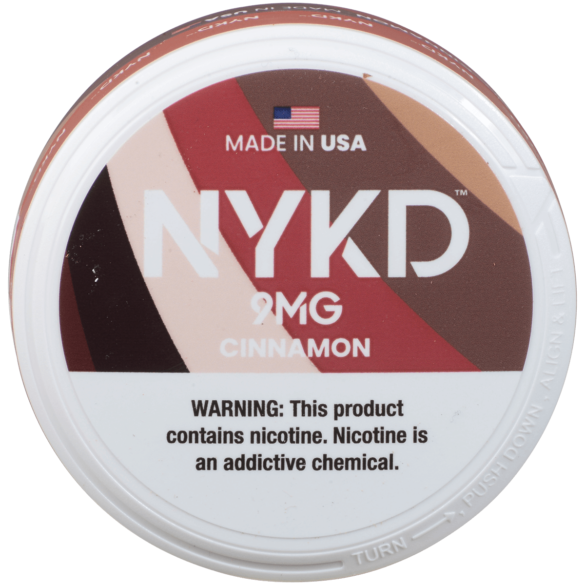Nykd Us Nicotine Pouches Cinnamon 9Mg 1/5 Ct.