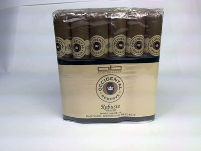 Occidental Reserve By Alec Bradley Robusto 20 Ct. Bundle 4.87X50