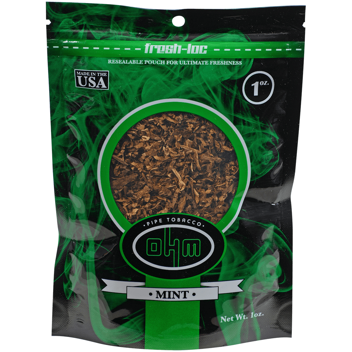 Ohm Pipe Tobacco Menthol 1 Oz. Bag