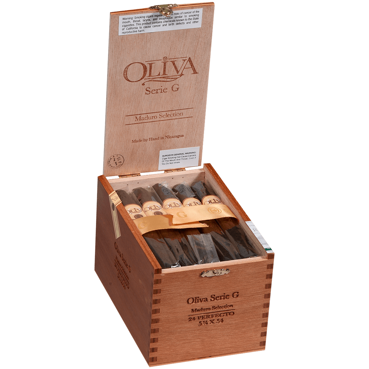 Oliva Serie G Maduro Perfecto 24 Ct. Box 5.50X54