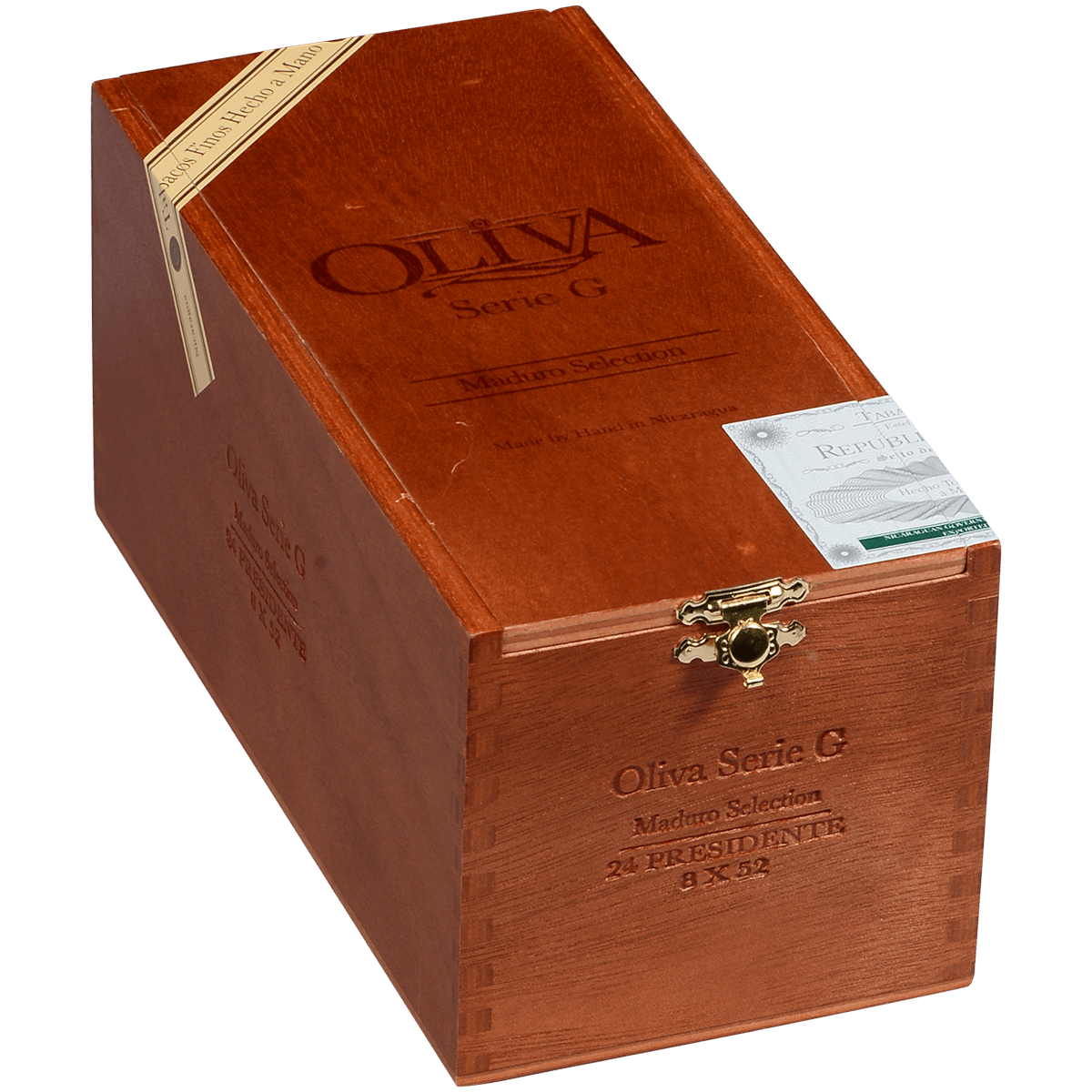 Oliva Serie G Maduro Presidente 24 Ct. Box 8.00X52