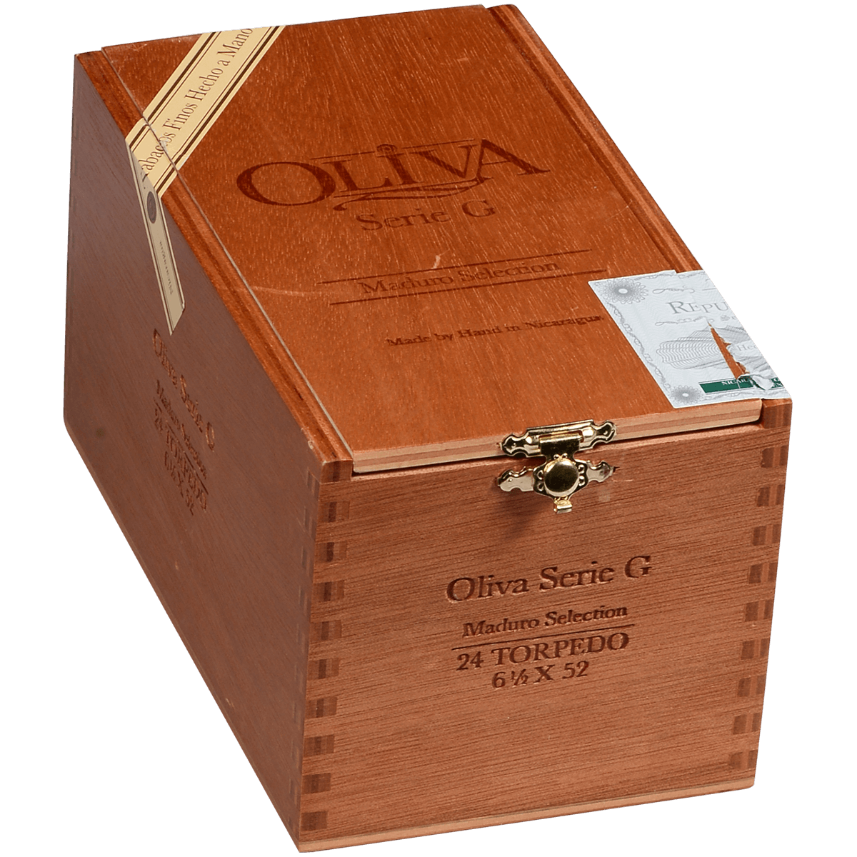 Oliva Serie G Maduro Torpedo 24 Ct. Box 6.50X52