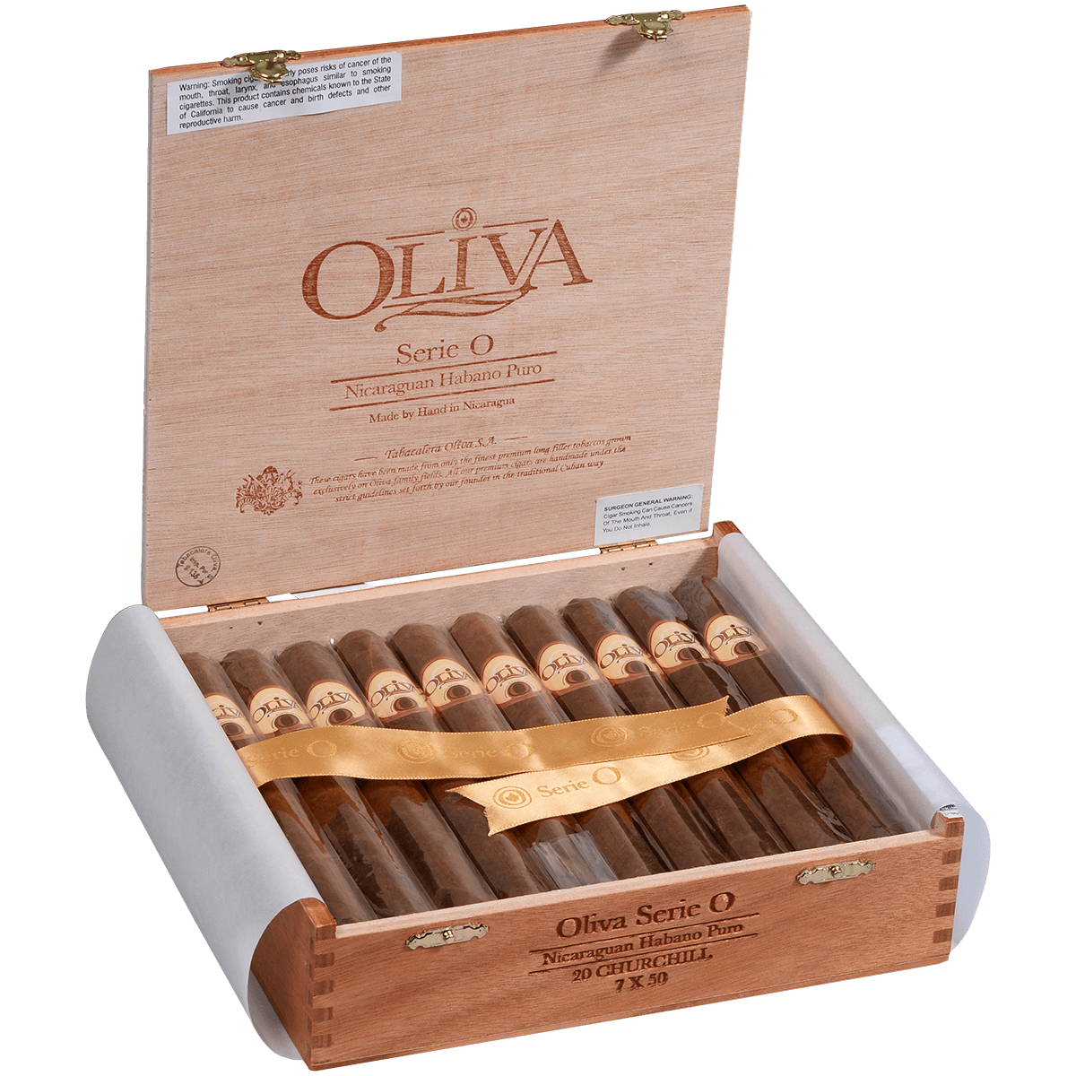 Oliva Serie O Churchill 20 Ct. Box 7.00X50