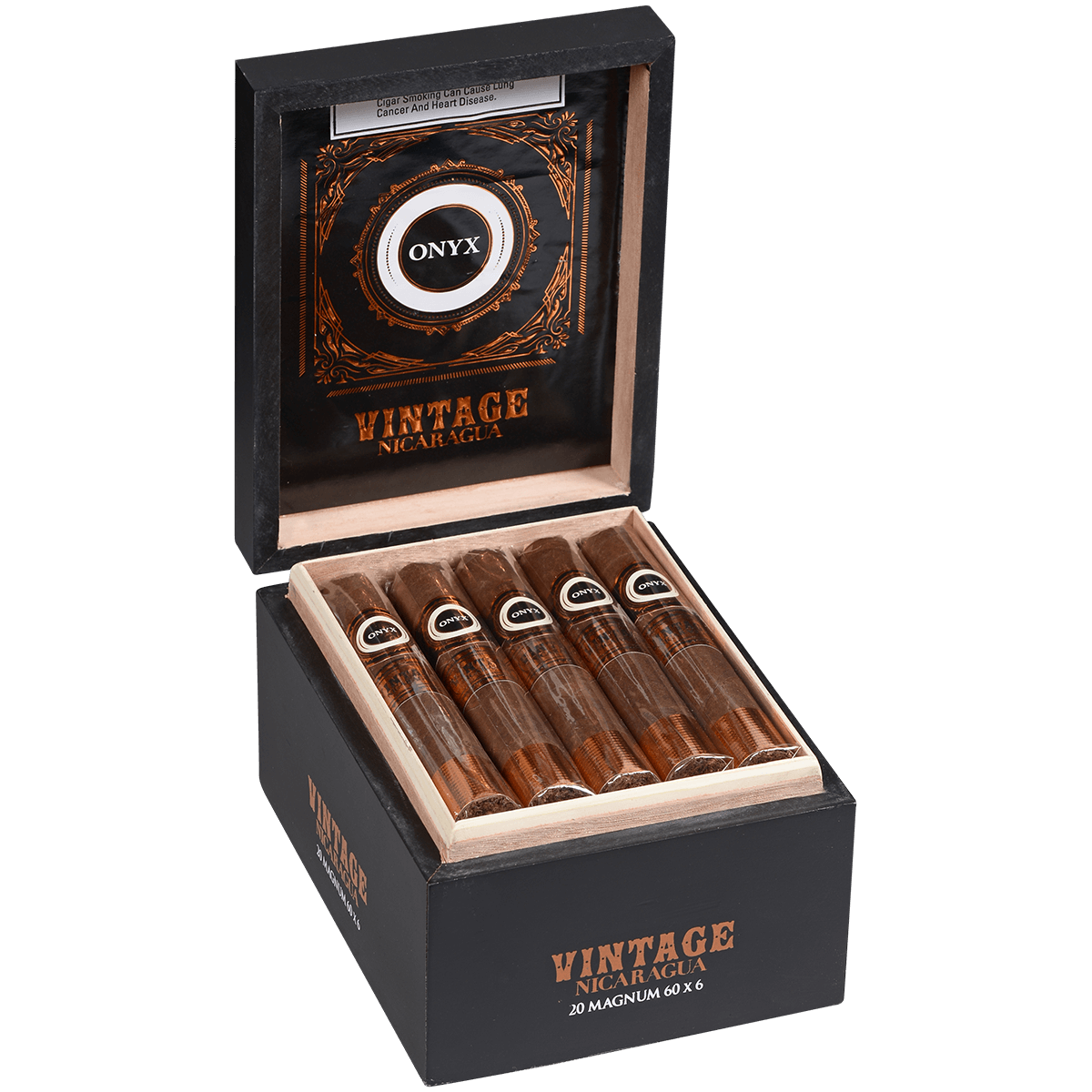 Onyx Vintage Nicaragua Magnum 20 Ct. Box 6.00X61