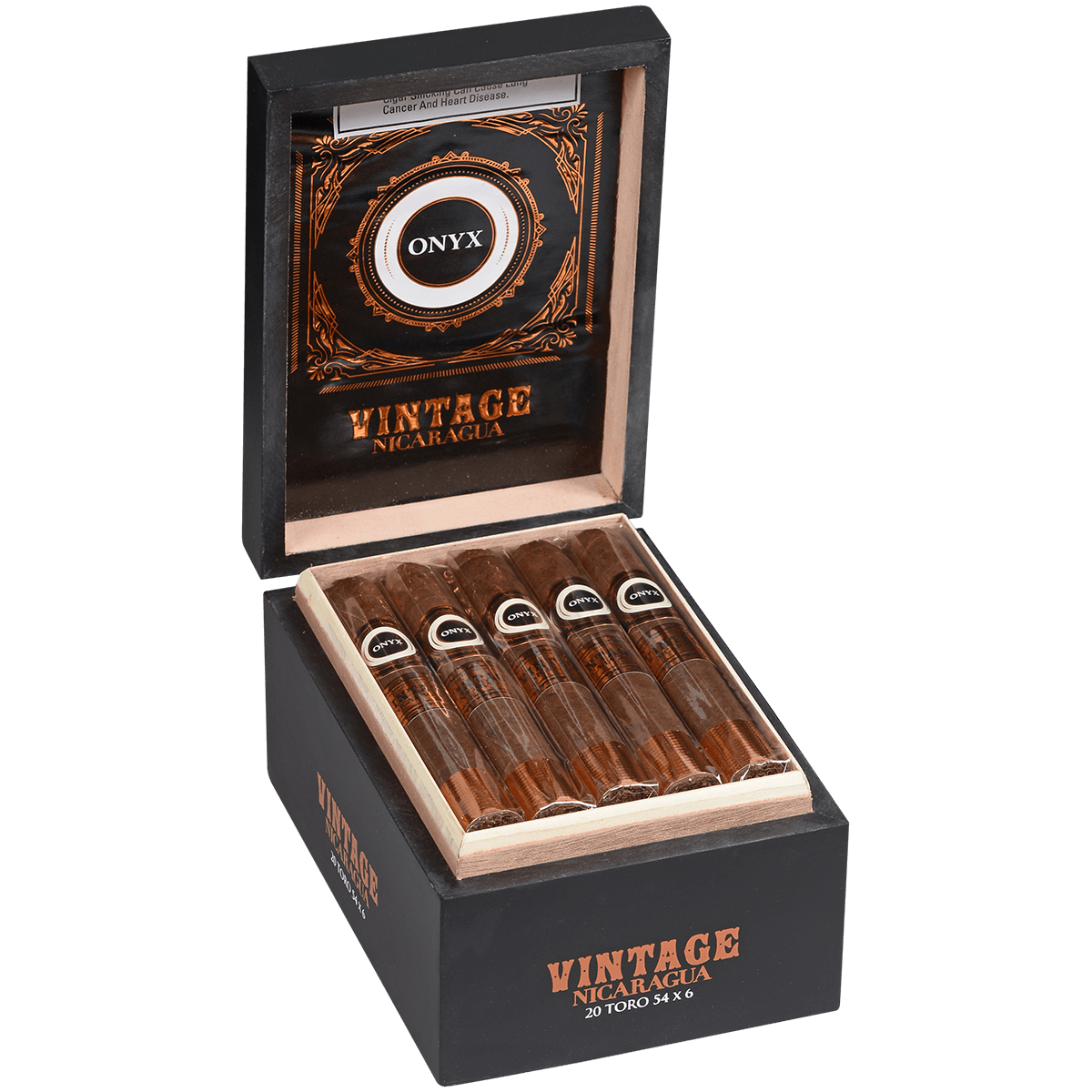 Onyx Vintage Nicaragua Toro 20 Ct. Box 6.00X54