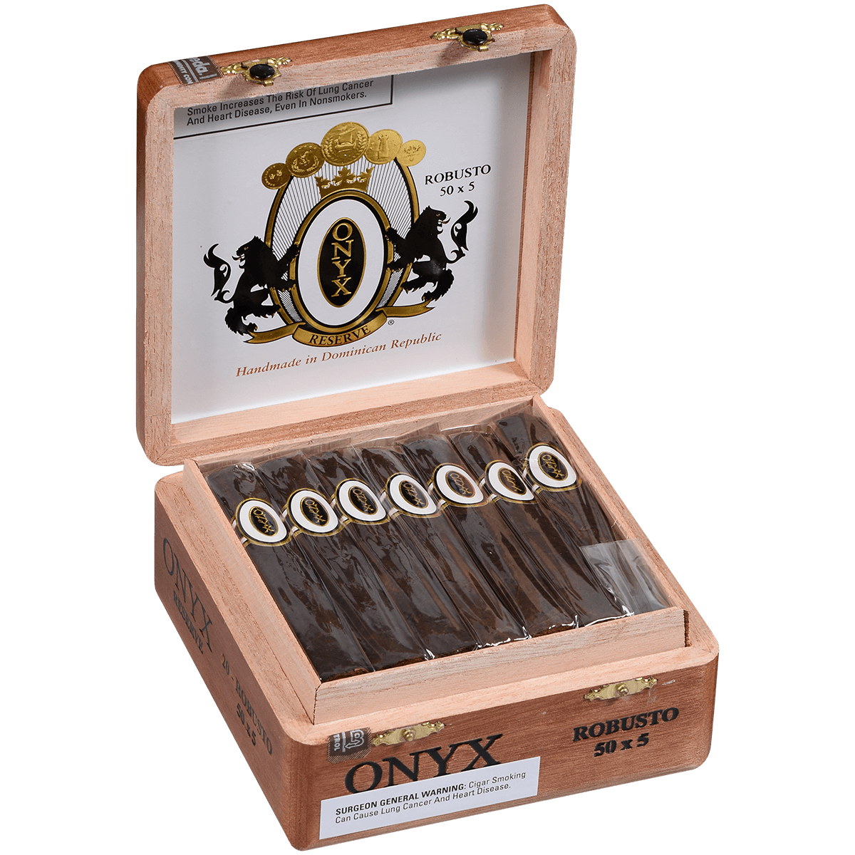 Onyx Reserve Robusto 20 Ct. Box 5.00X50